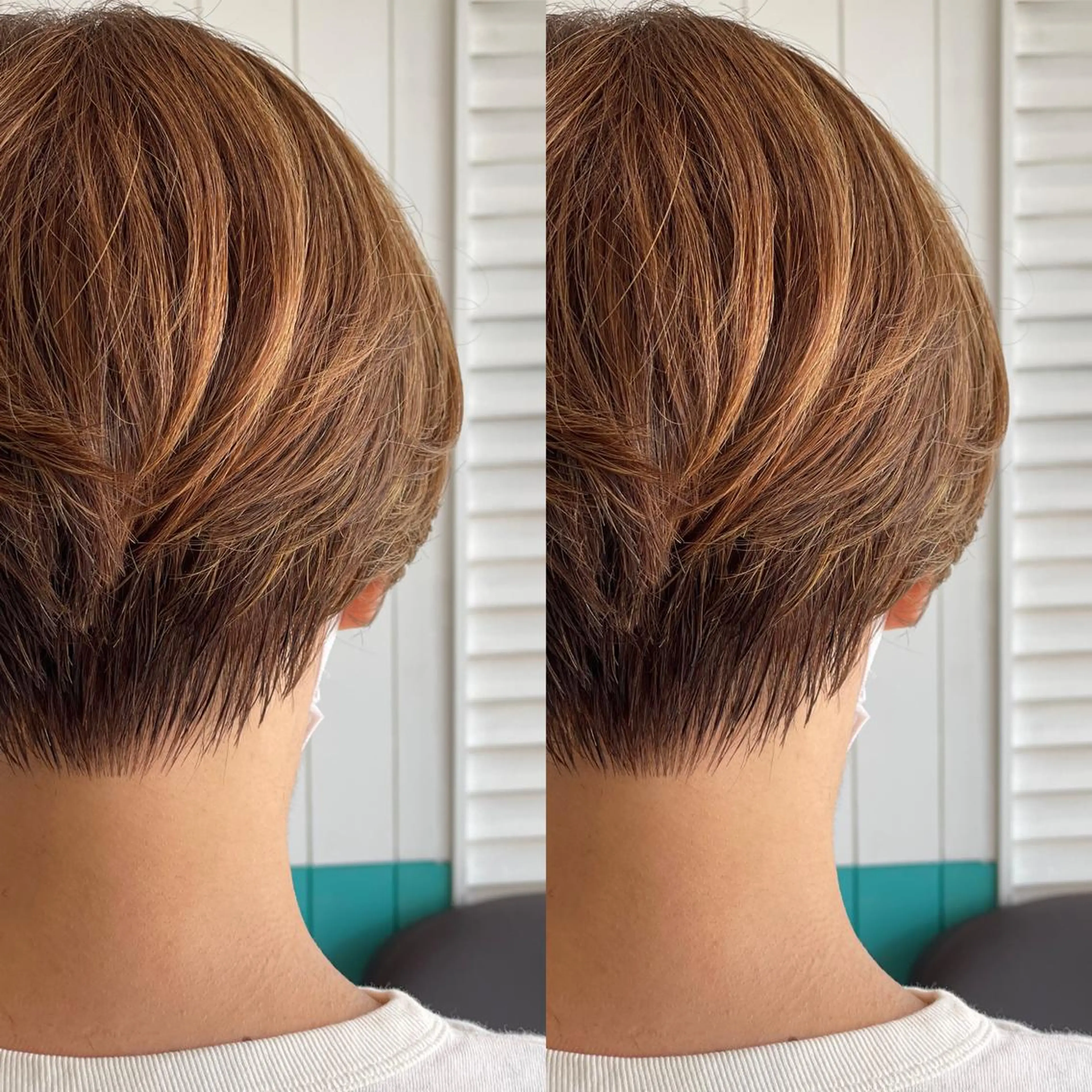 ショート カラー 丸みショート ショートヘア Snaly カラー特化ページのヘアスタイル