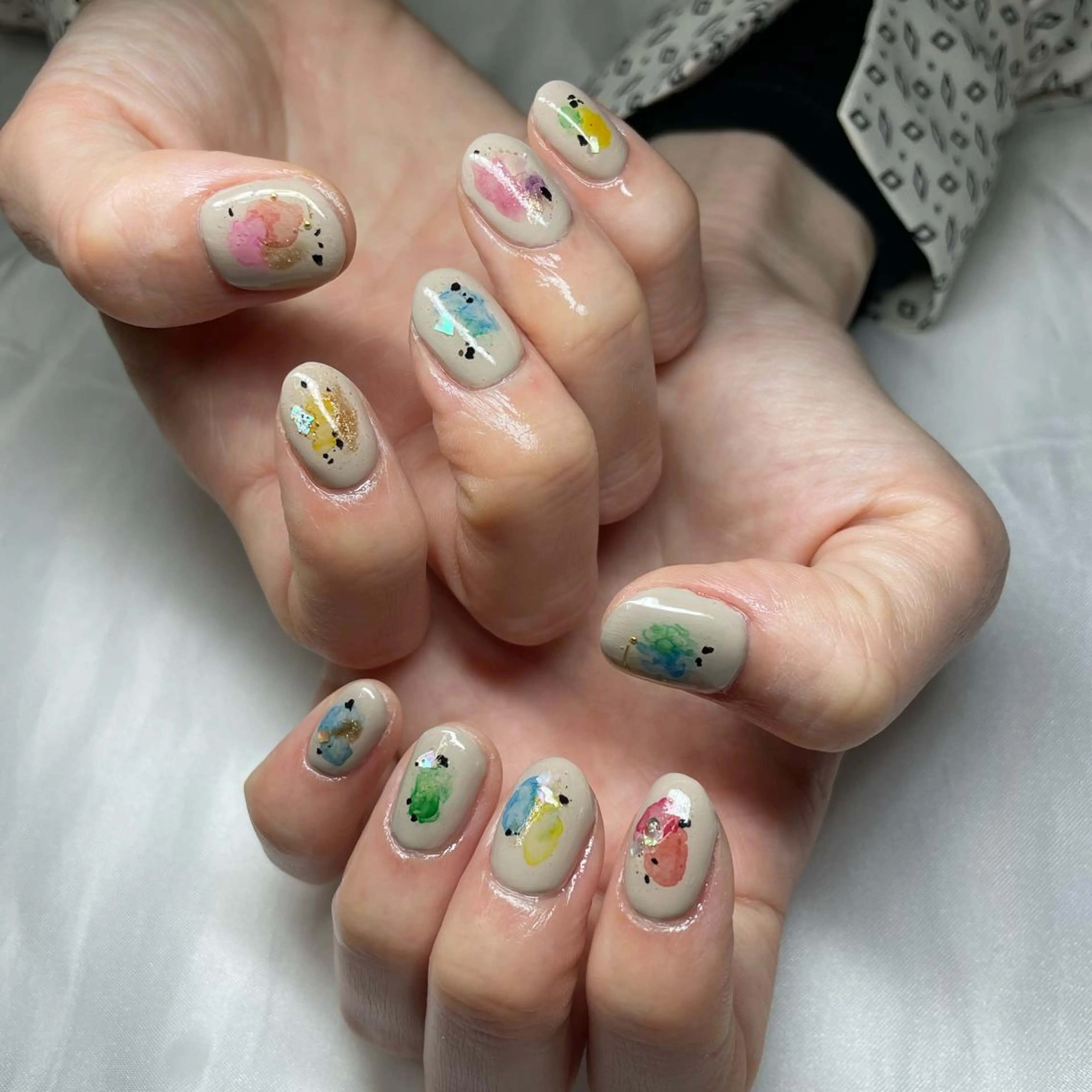 ネイル ハンドネイル うにゃねいる🌷 Mayaのネイルデザイン