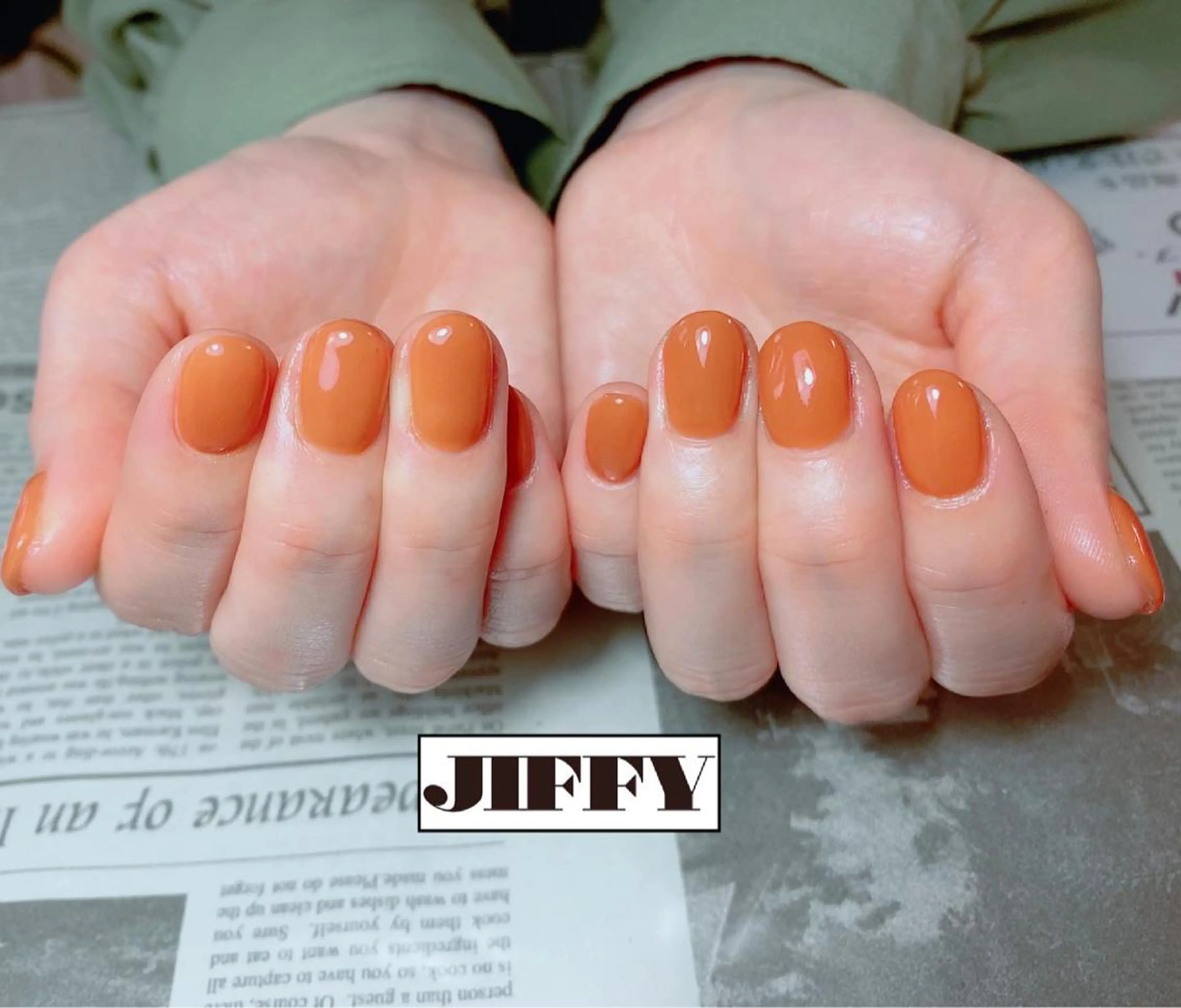 ネイル 桜ネイル ドット ジェルネイル ワンカラーネイル パラジェル JIFFY nailstudioのネイルデザイン