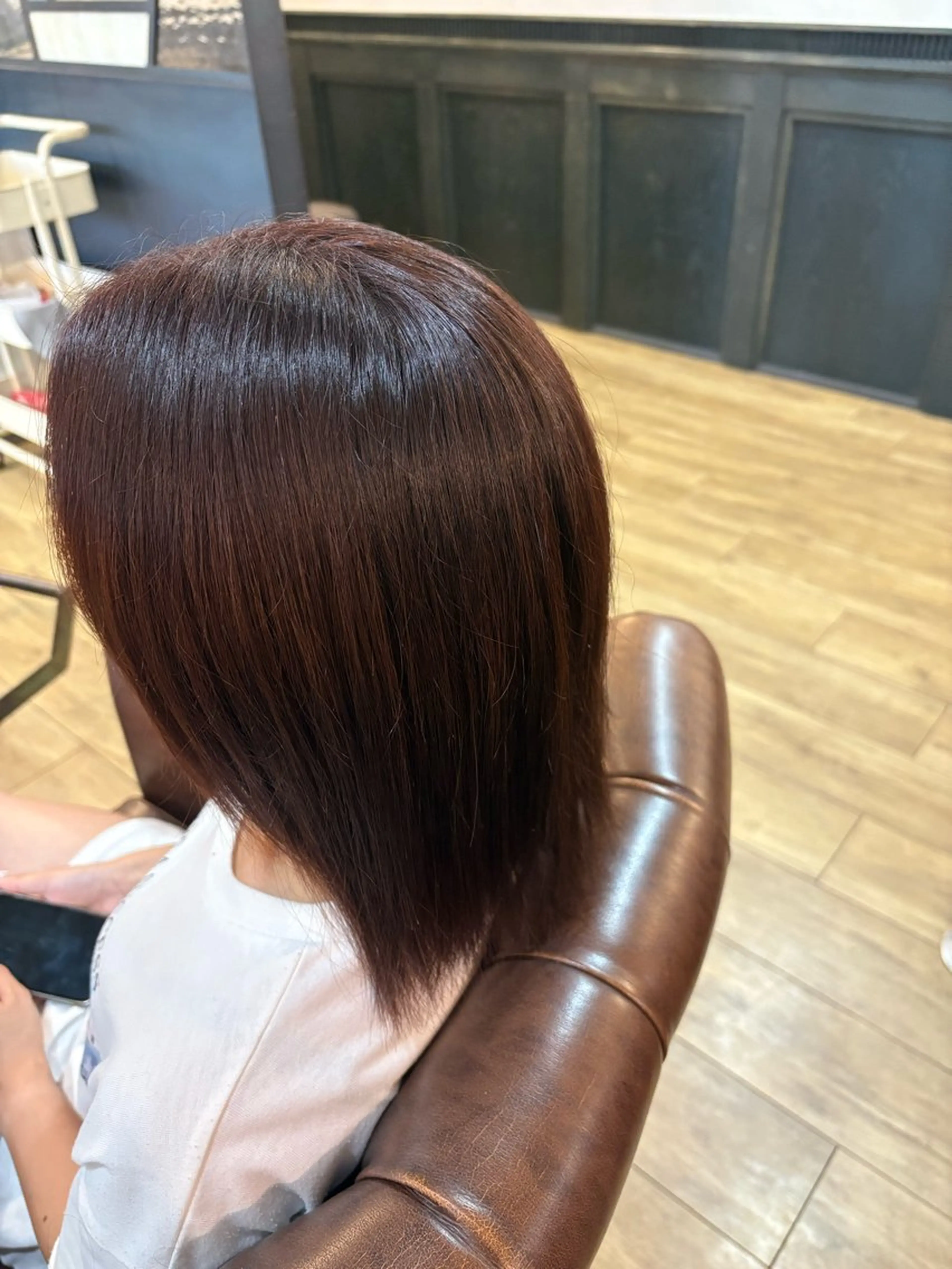 ミディアム トリートメント 加藤 幸香のヘアスタイル