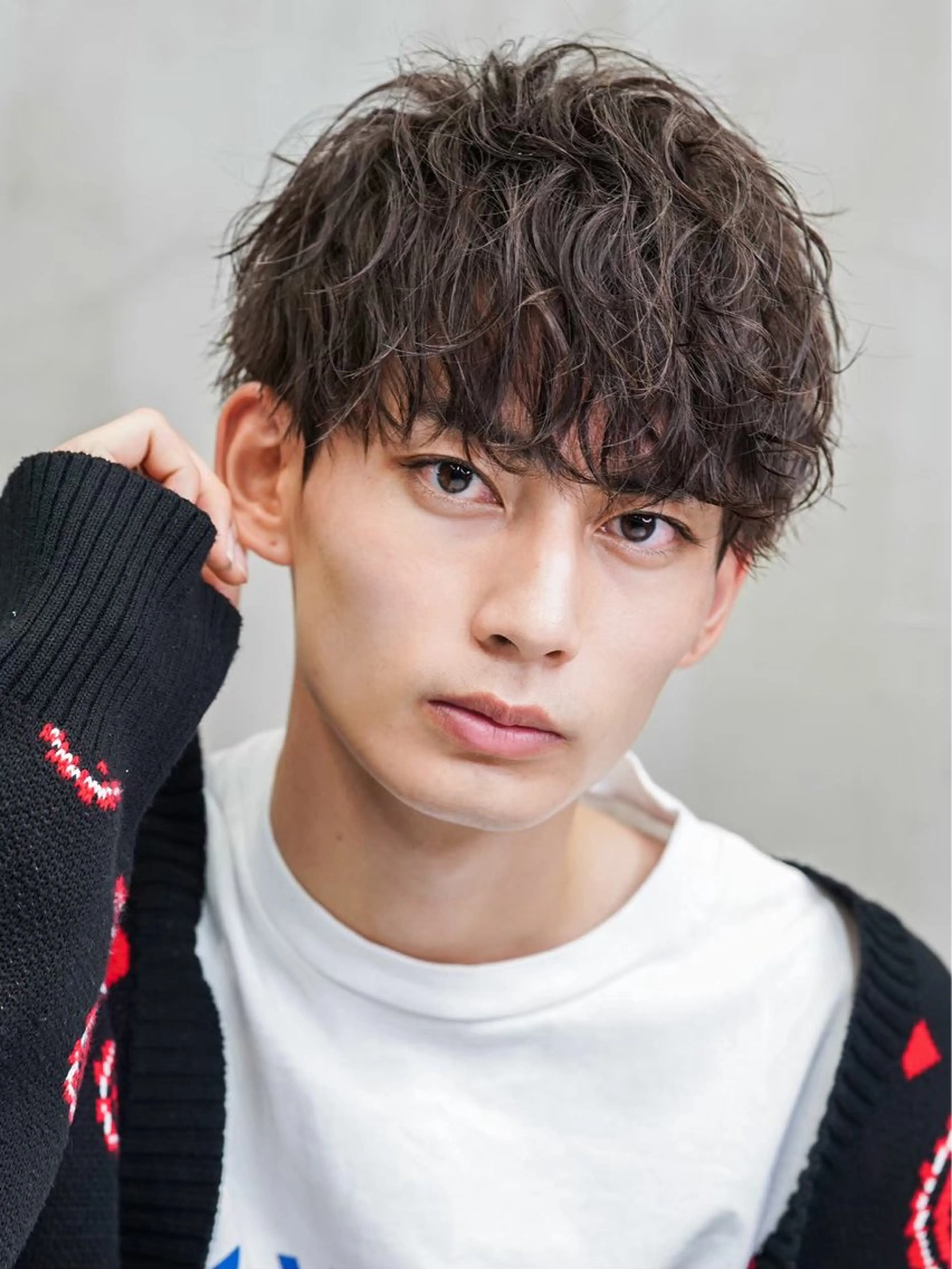 パーマ メンズ メンズパーマ ツイストスパイラルパーマ スパイラルパーマ メンズ特化💥 ショートスタイル💥のヘアスタイル
