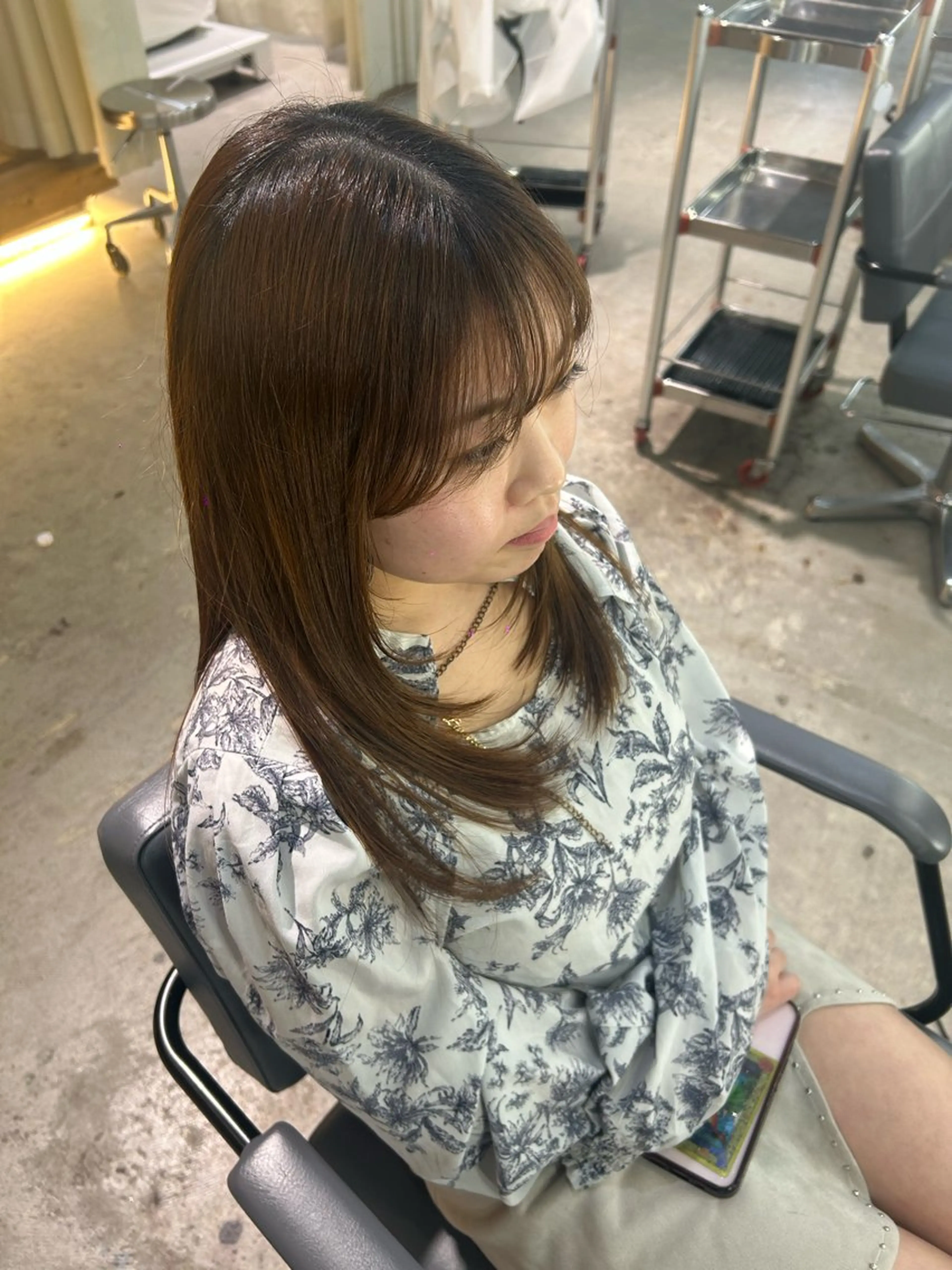 セミロング レイヤーカット 【ブリーチモデル募集 】高橋航大のヘアスタイル