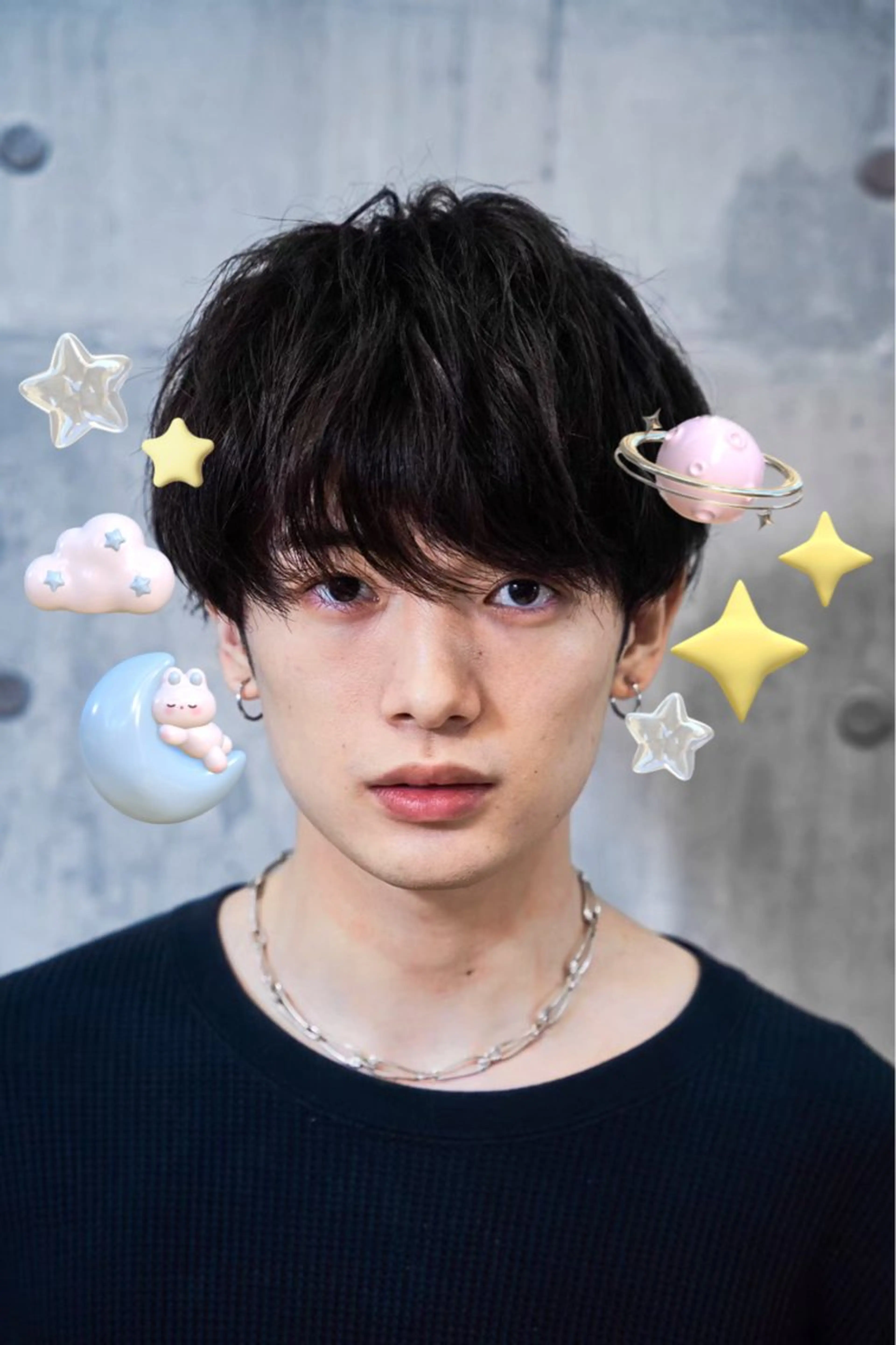 パーマ メンズ ハイトーン/ゆるふわ 🎨𖥔ׁTOMO♡のヘアスタイル