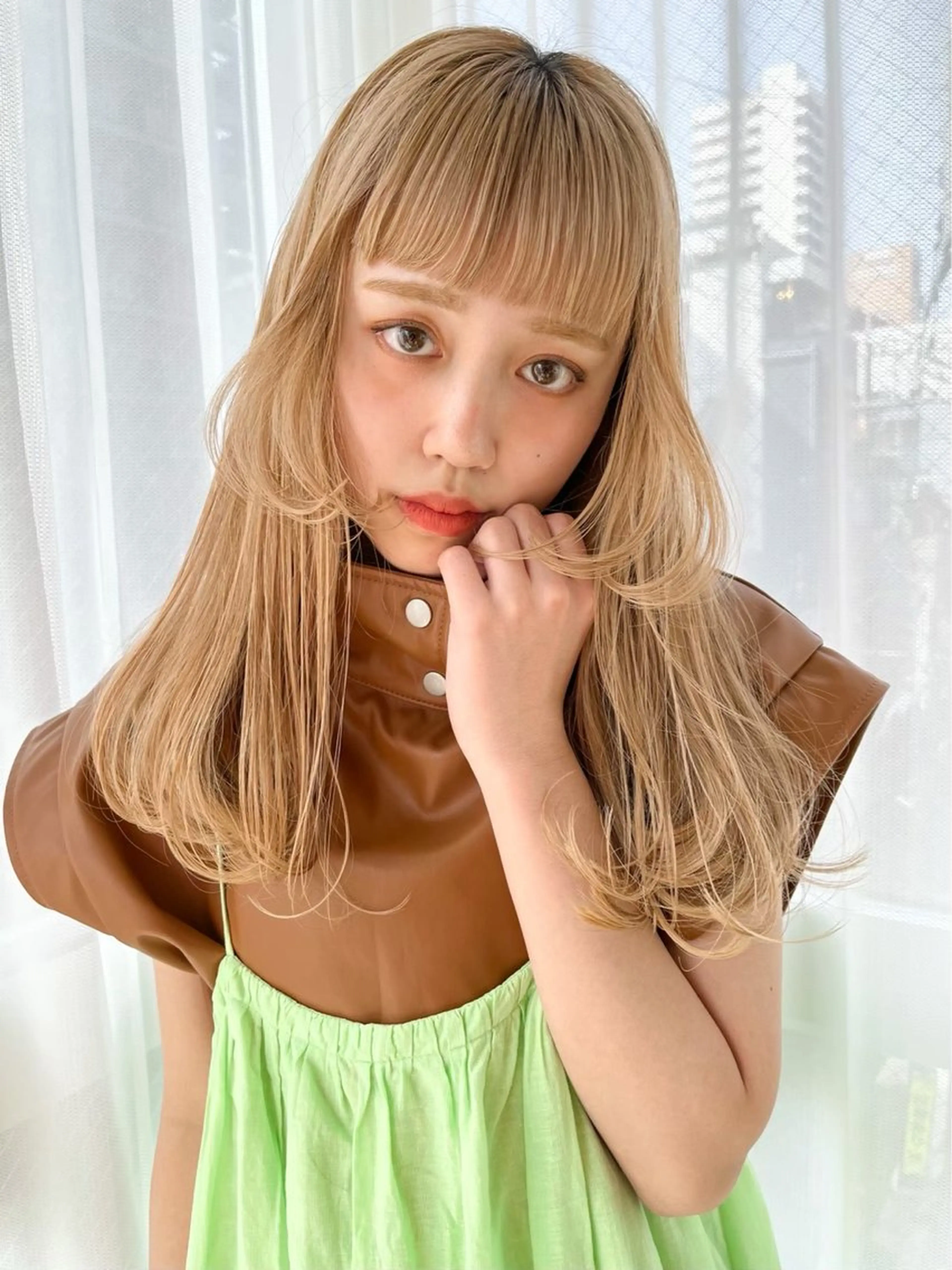 🌈ブリーチカラー＋クイックTR🌈ケアブリーチ/ダブルカラーの写真