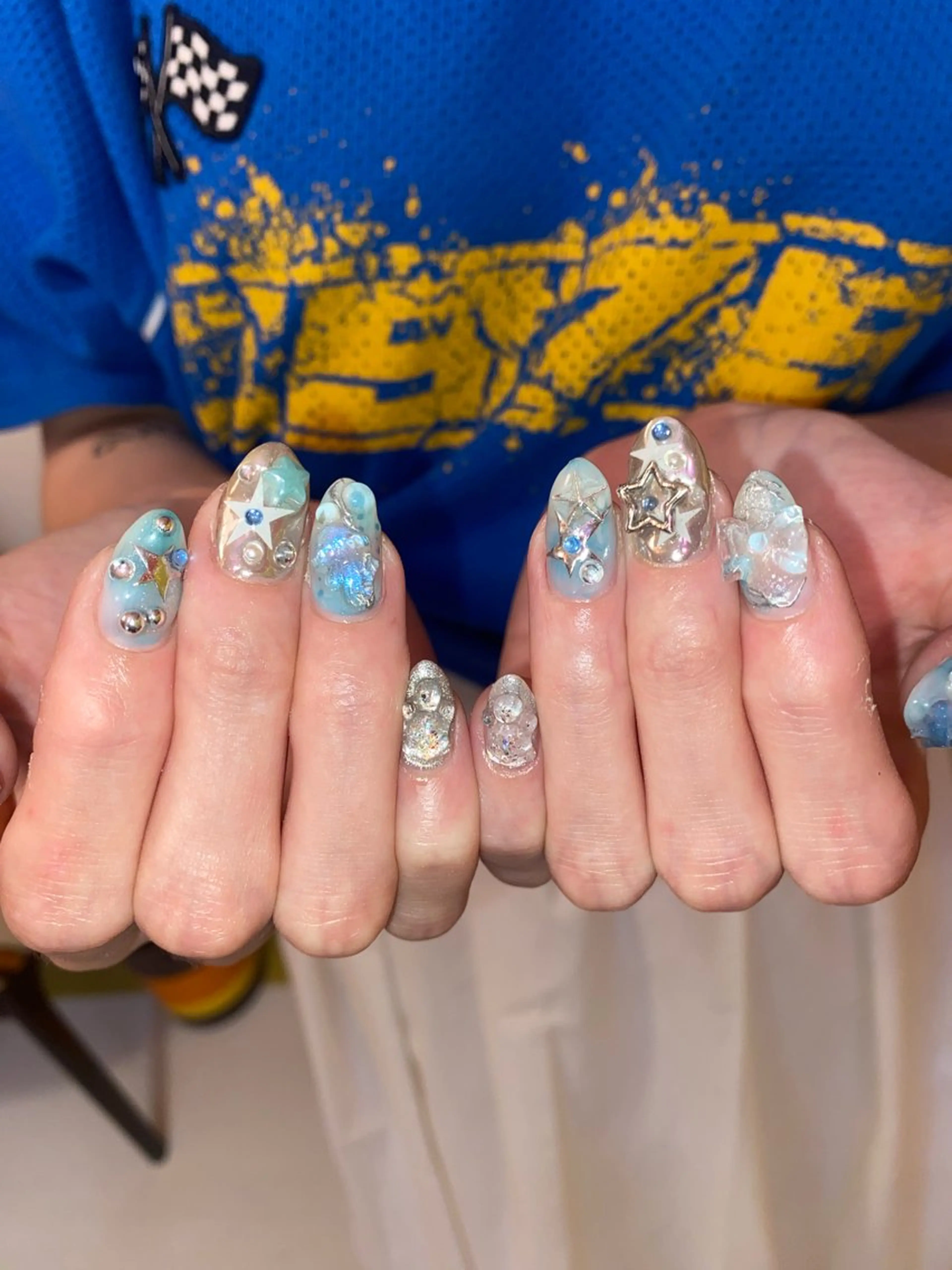 ネイル .unff所属・hana (..)個 性派/メンズネイル◎のネイルデザイン