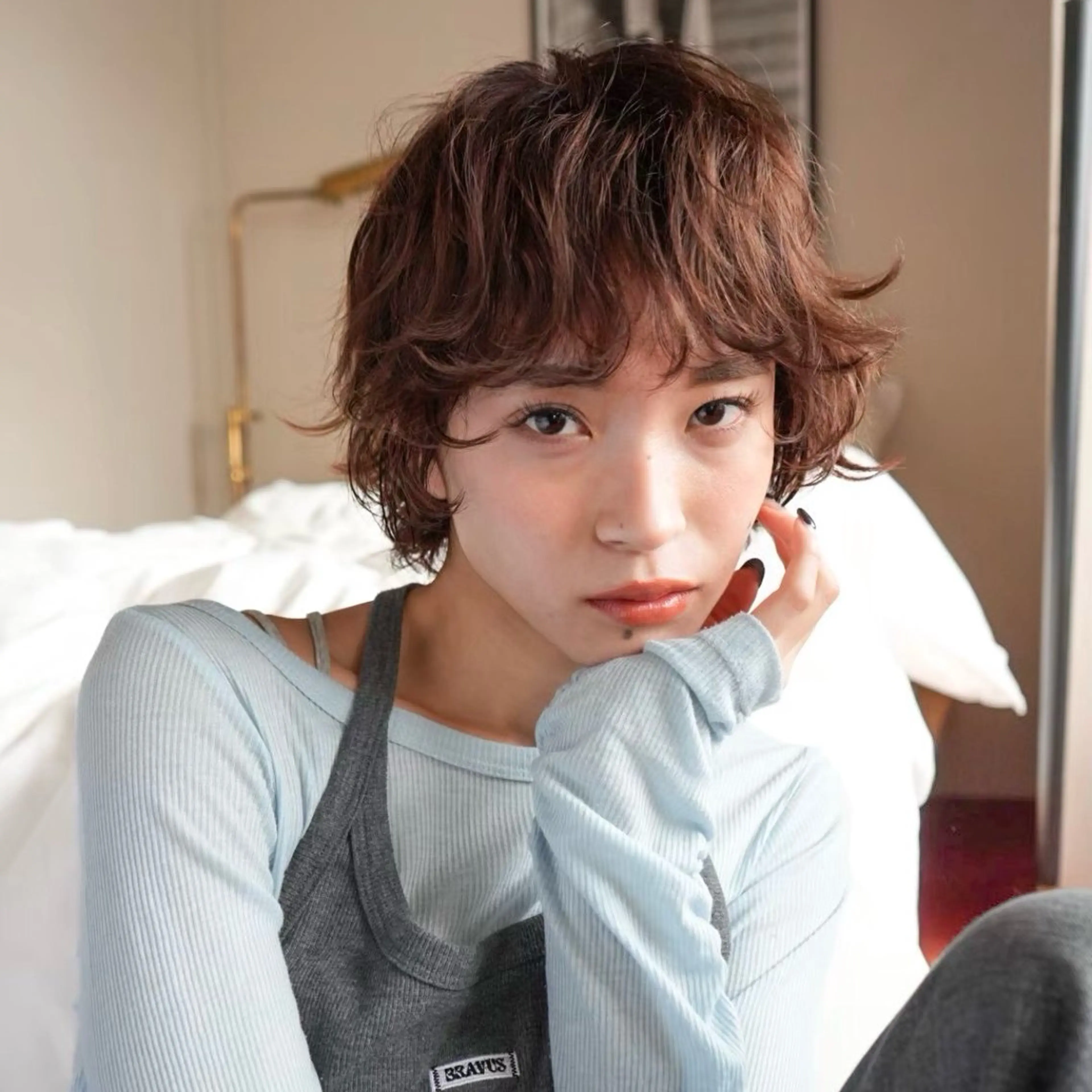 パーマ カットモデル募集中/ 新潟万代/かのん🎀のヘアスタイル