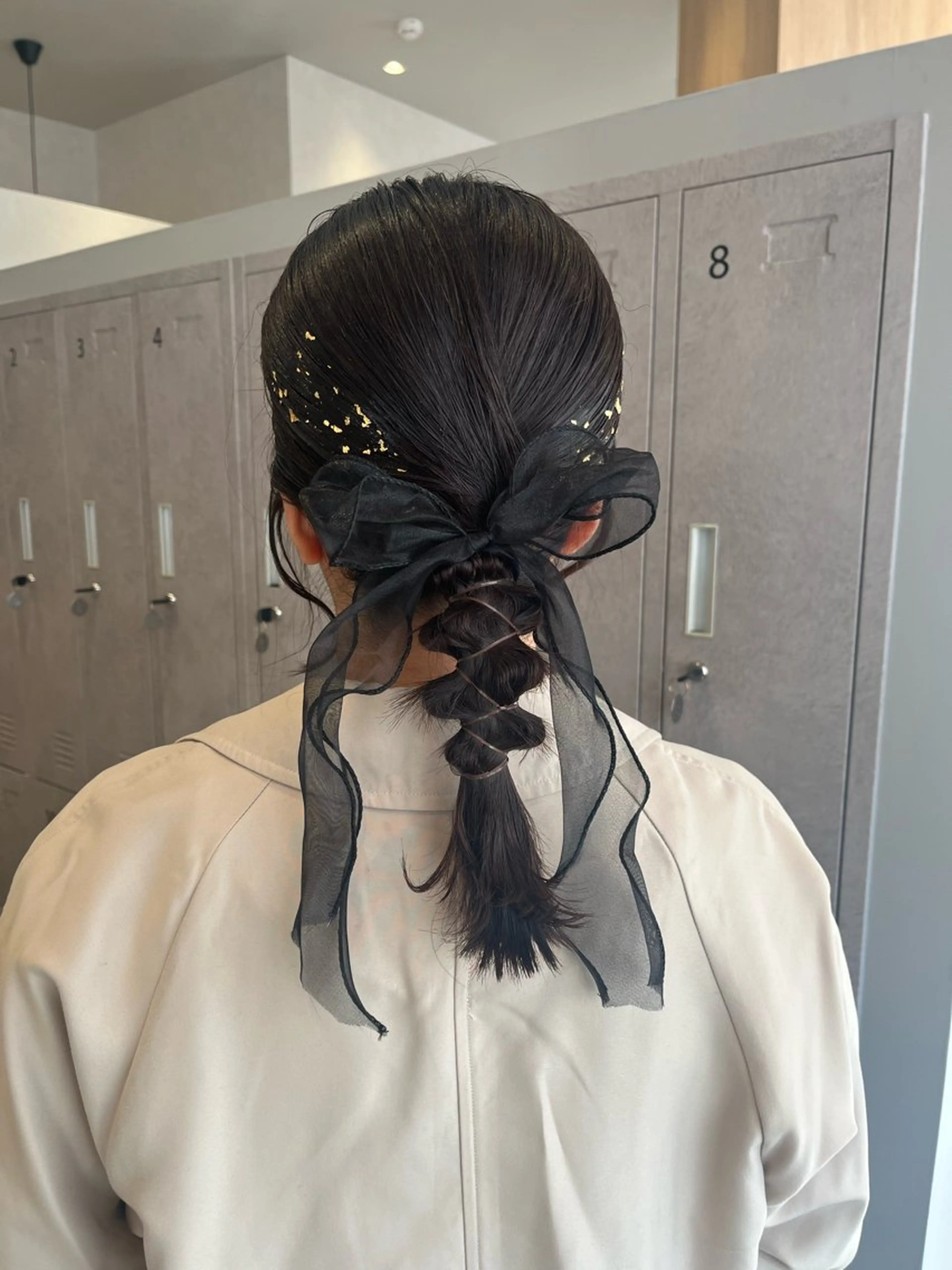 ヘアアレンジ ヘアセット 福島 果音のヘアスタイル