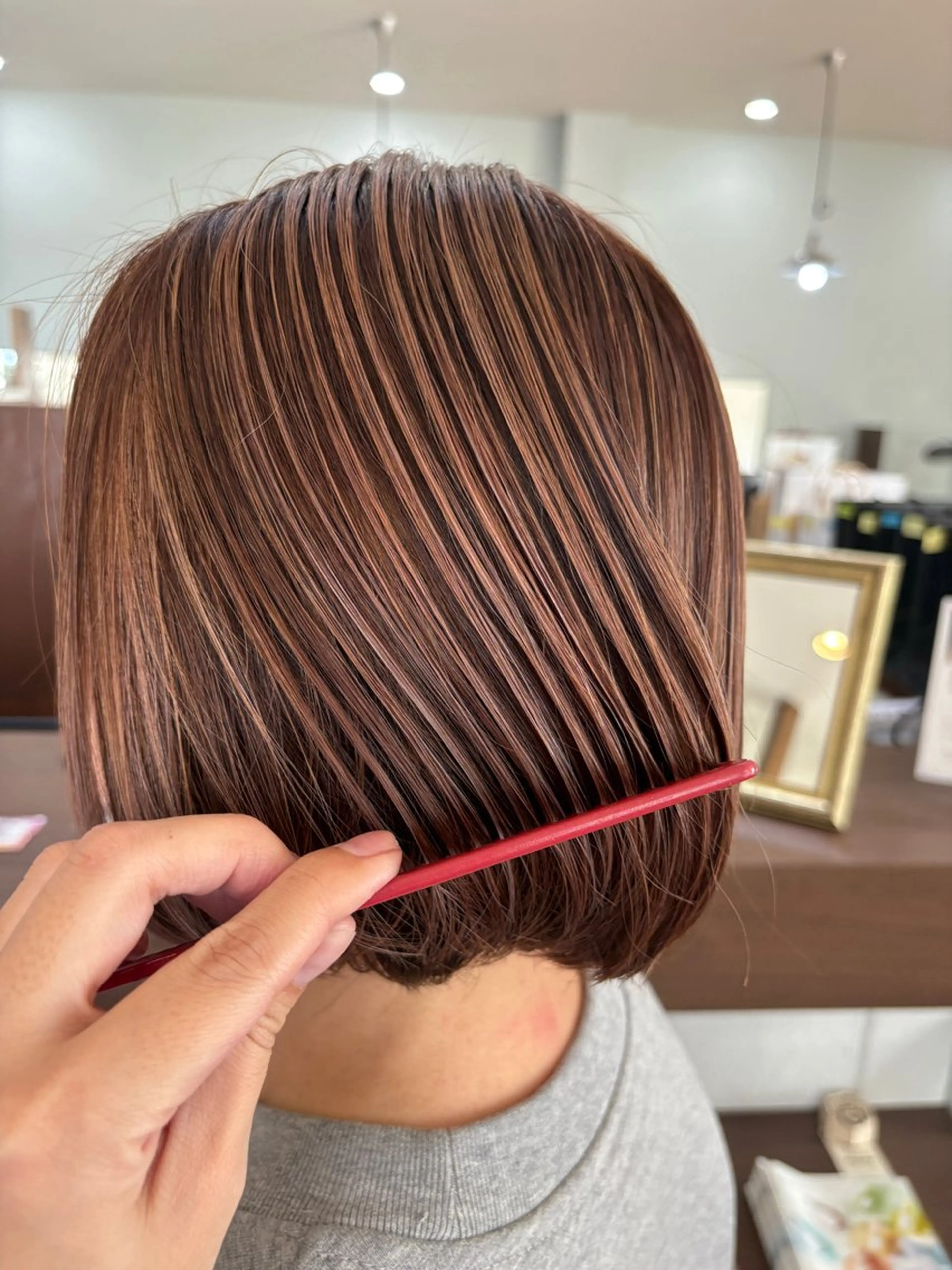 ショート いりえ しゃけのヘアスタイル