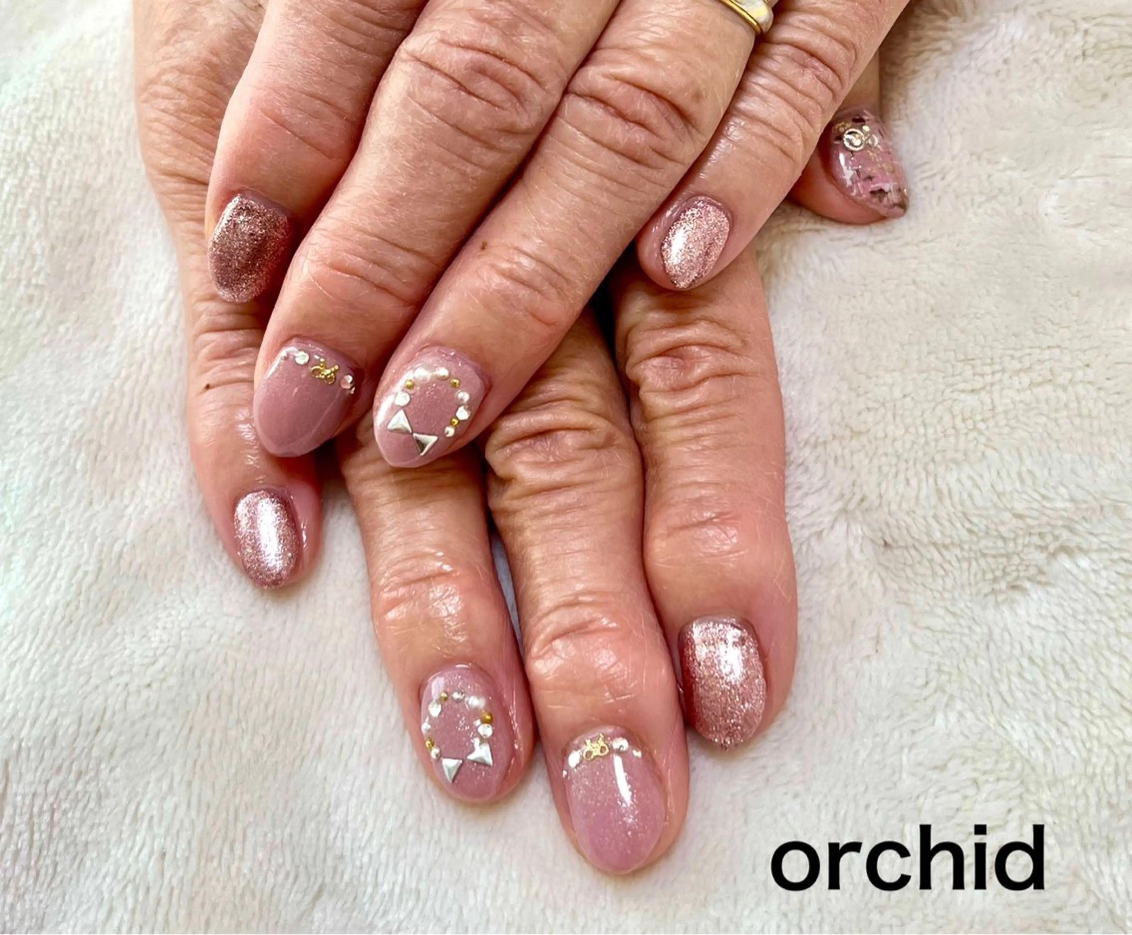 ネイル orchid ♡オーキッドのネイルデザイン