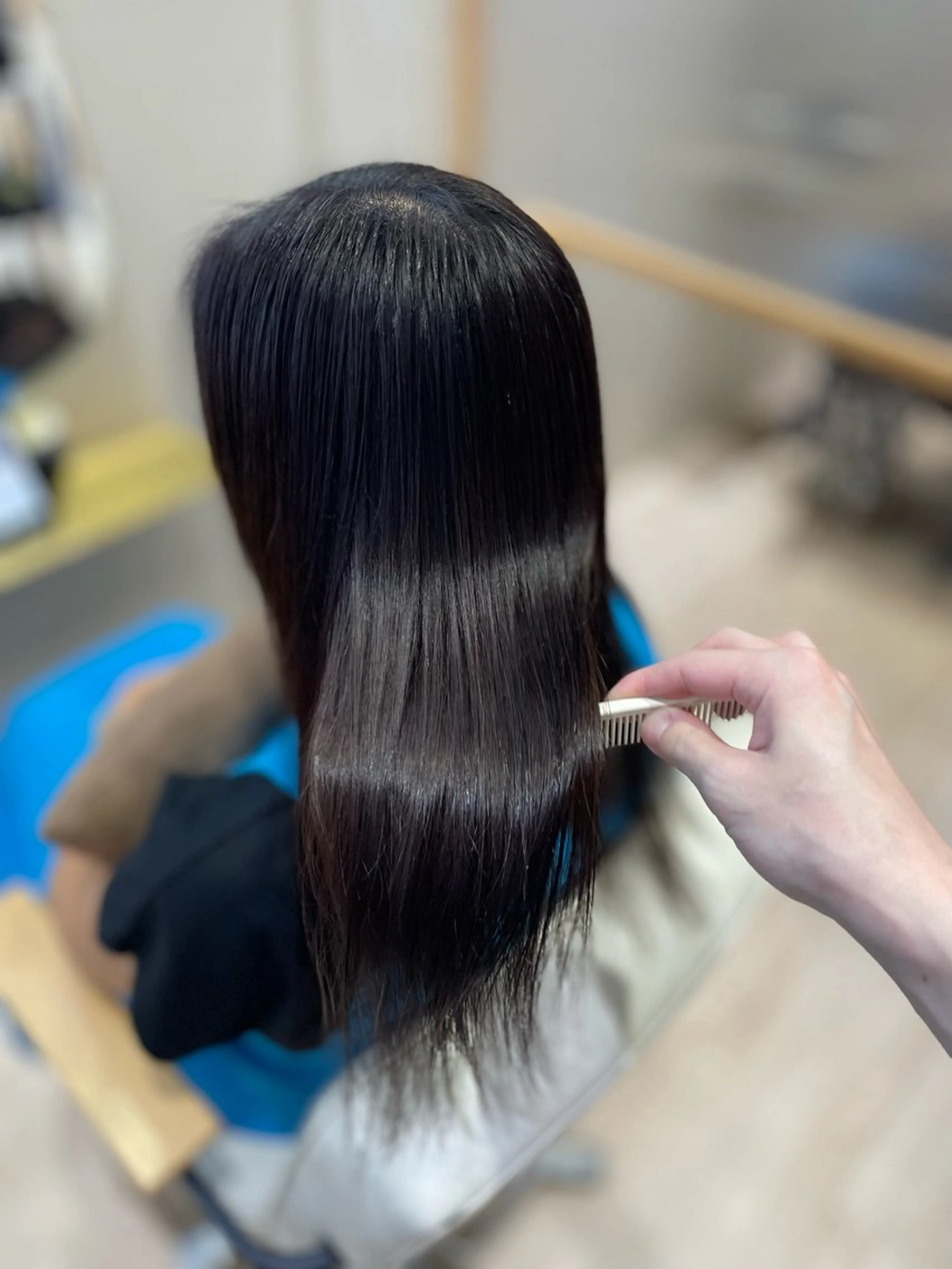 ロング カラー カット 縮毛矯正 トリートメント 【髪質改善・美髪 矯正】🌟だいち🌟のヘアスタイル