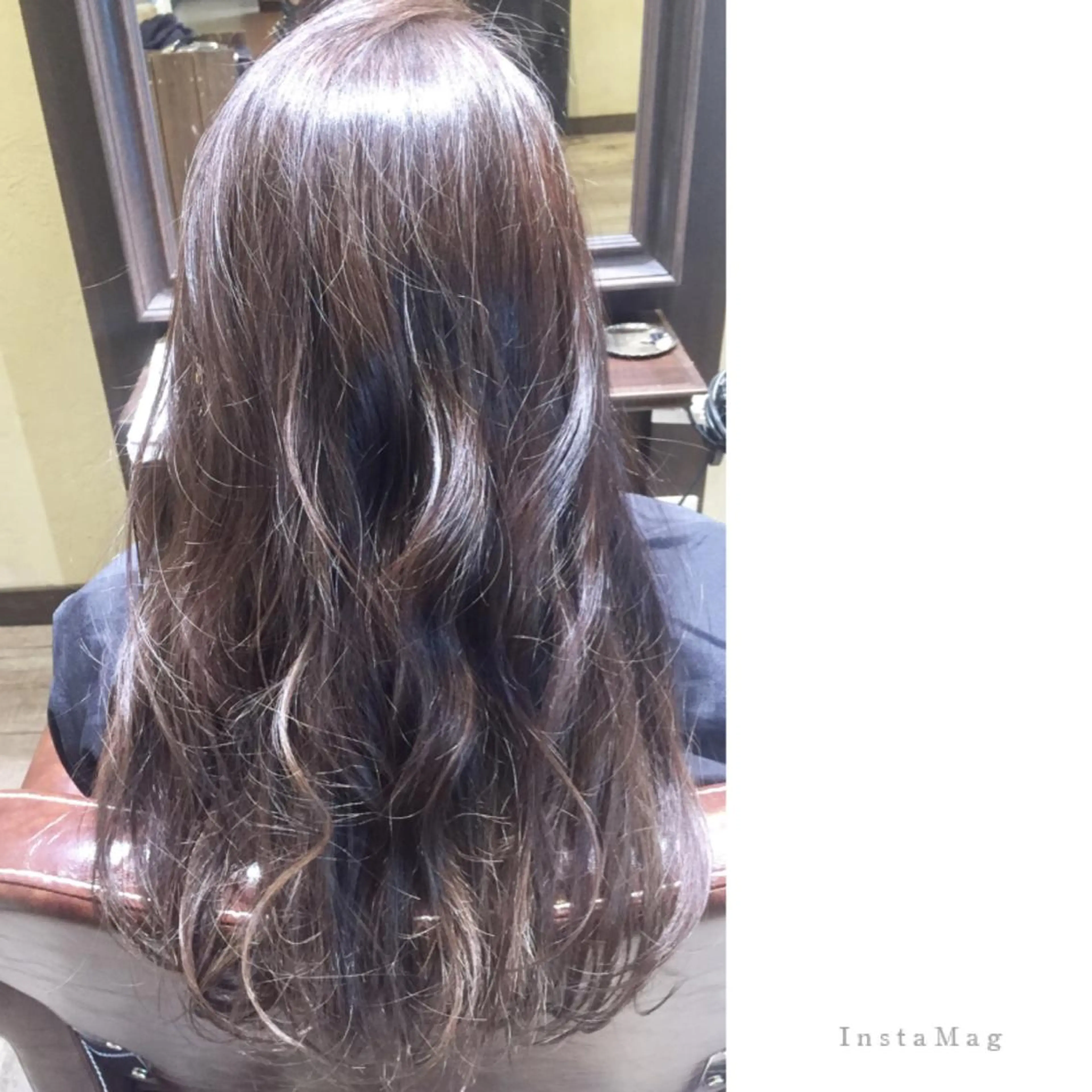 ロング カラー アッシュ ブリーチ ハイライトカラー ハイライト Ly   hair（リーヘア）所属・Lyhair🦊🎀 AKIのヘアスタイル