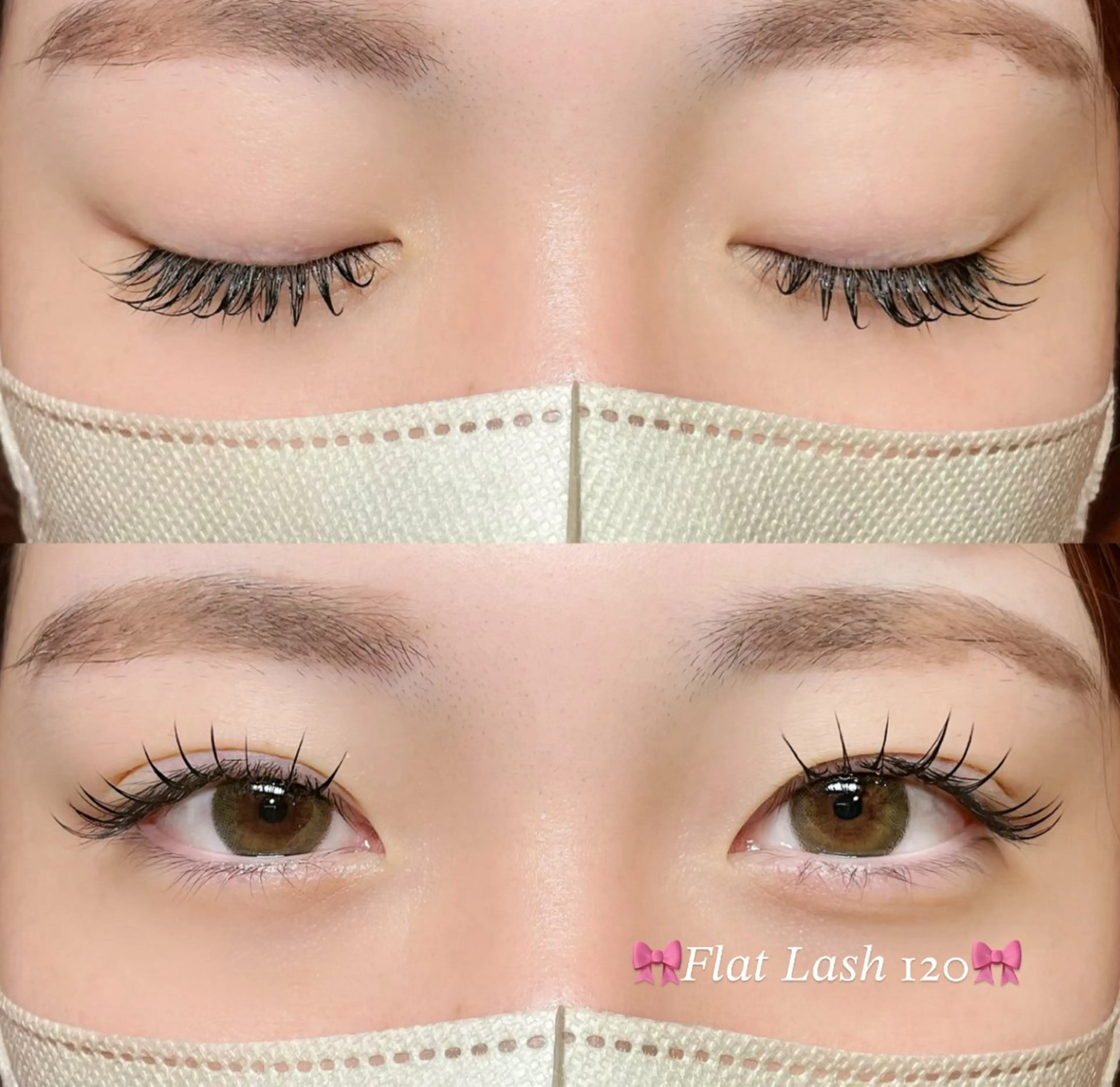 マツエク・マツパ フラットラッシュ eyelist yumiのマツエク・マツパデザイン