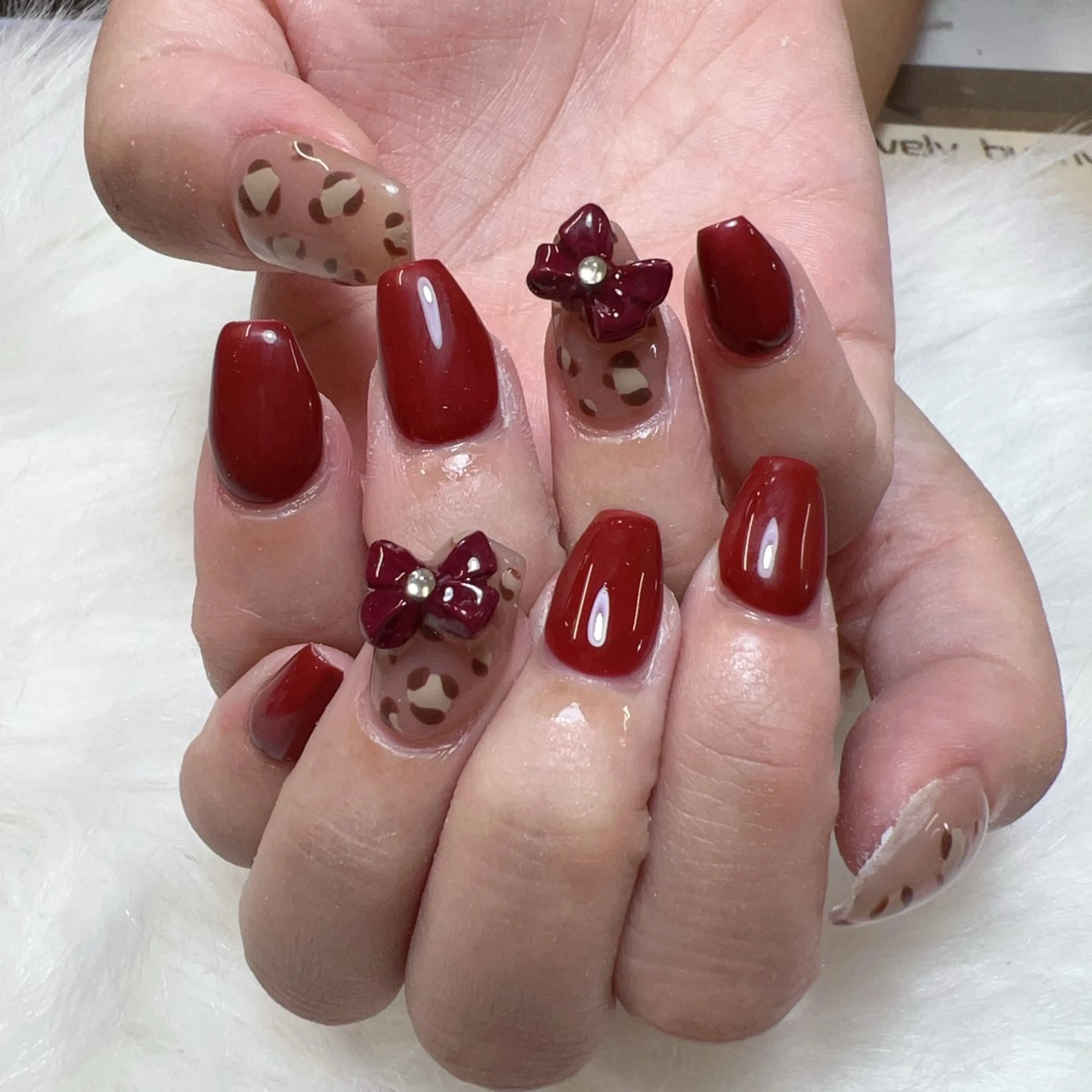 ネイル ハンドネイル 🎀nana🫧 ワンホンネイル🎀のネイルデザイン