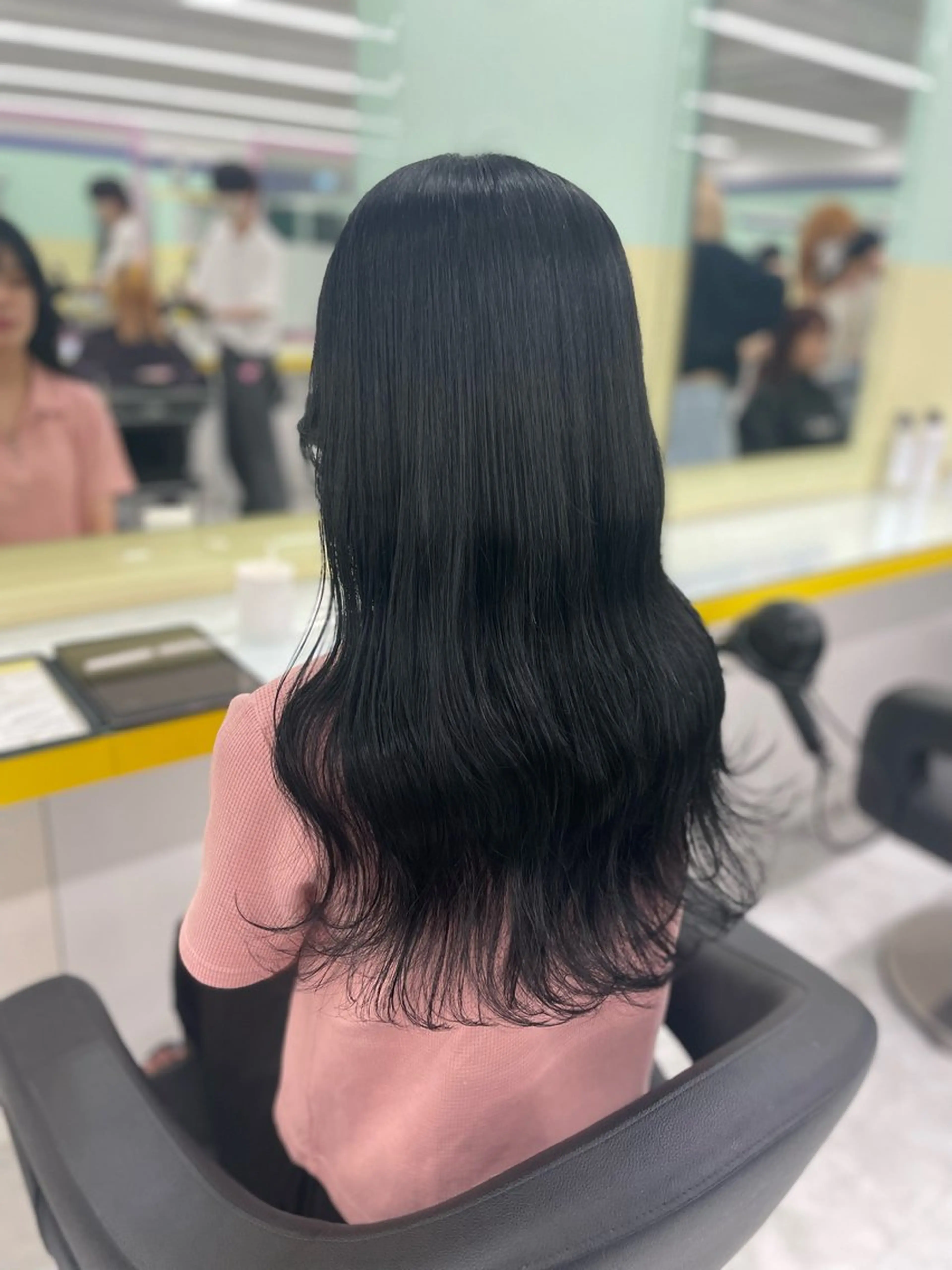 ミディアム カラー ヘアアレンジ ヘアカラー トリートメント 【透明感×レイヤー】 🍃RIKU🍃のヘアスタイル
