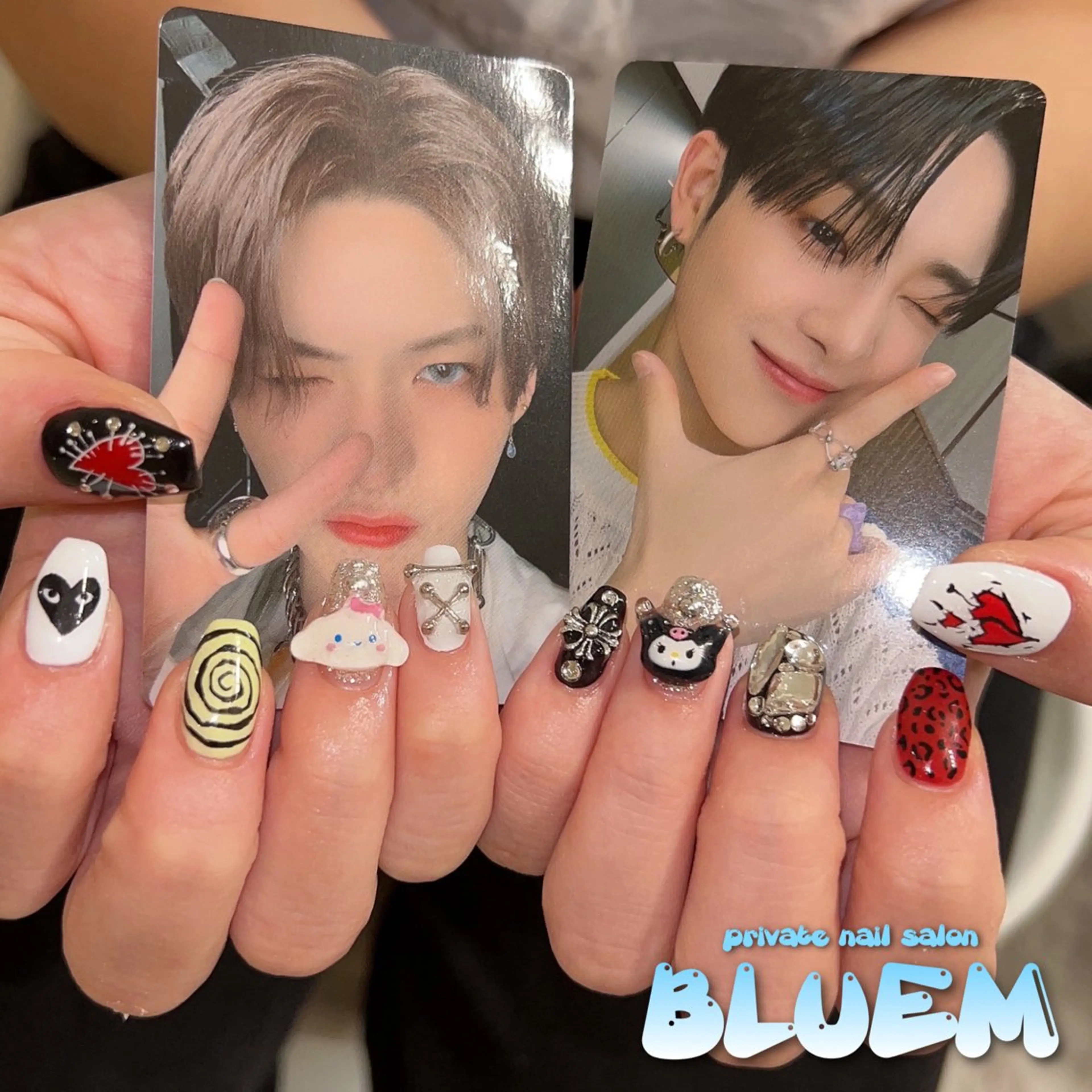 ネイル ハンドネイル BLUEM なな🐶のネイルデザイン