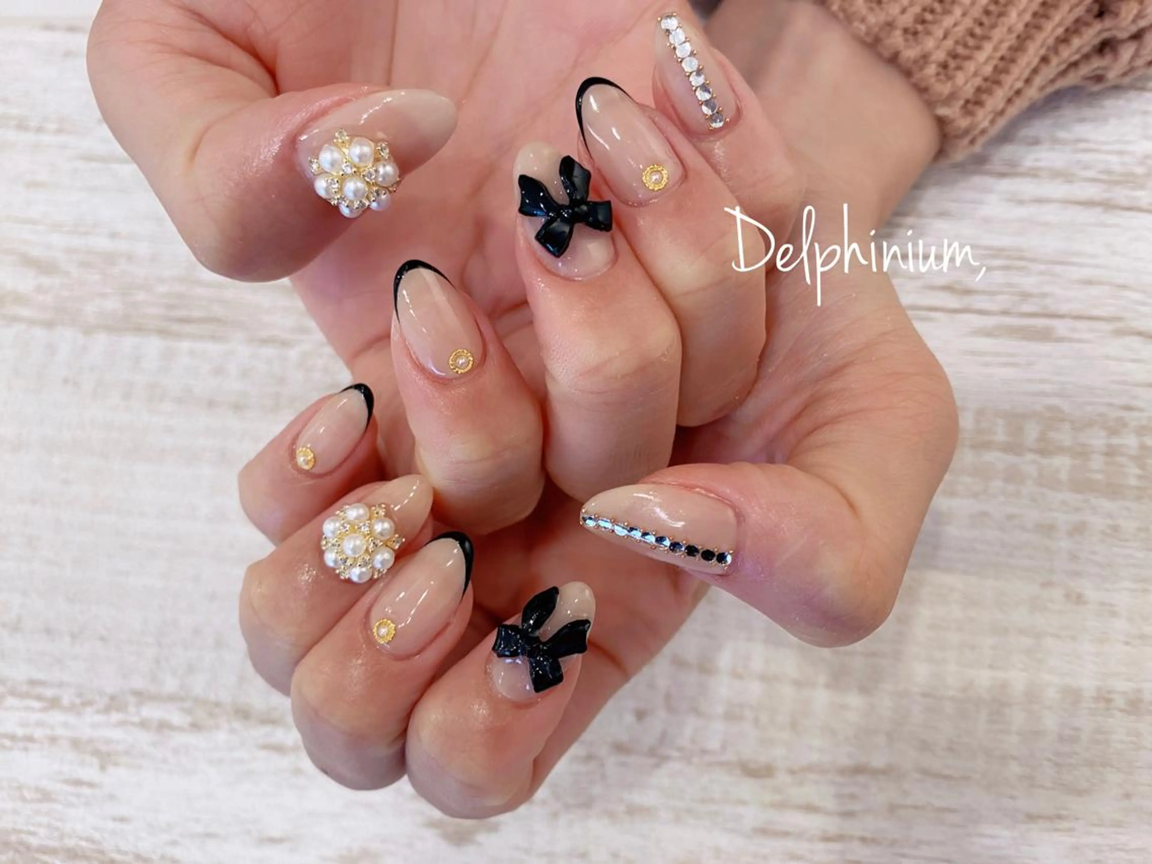 ネイル 韓国ネイル ハンドネイル 岡本 友恵のネイルデザイン