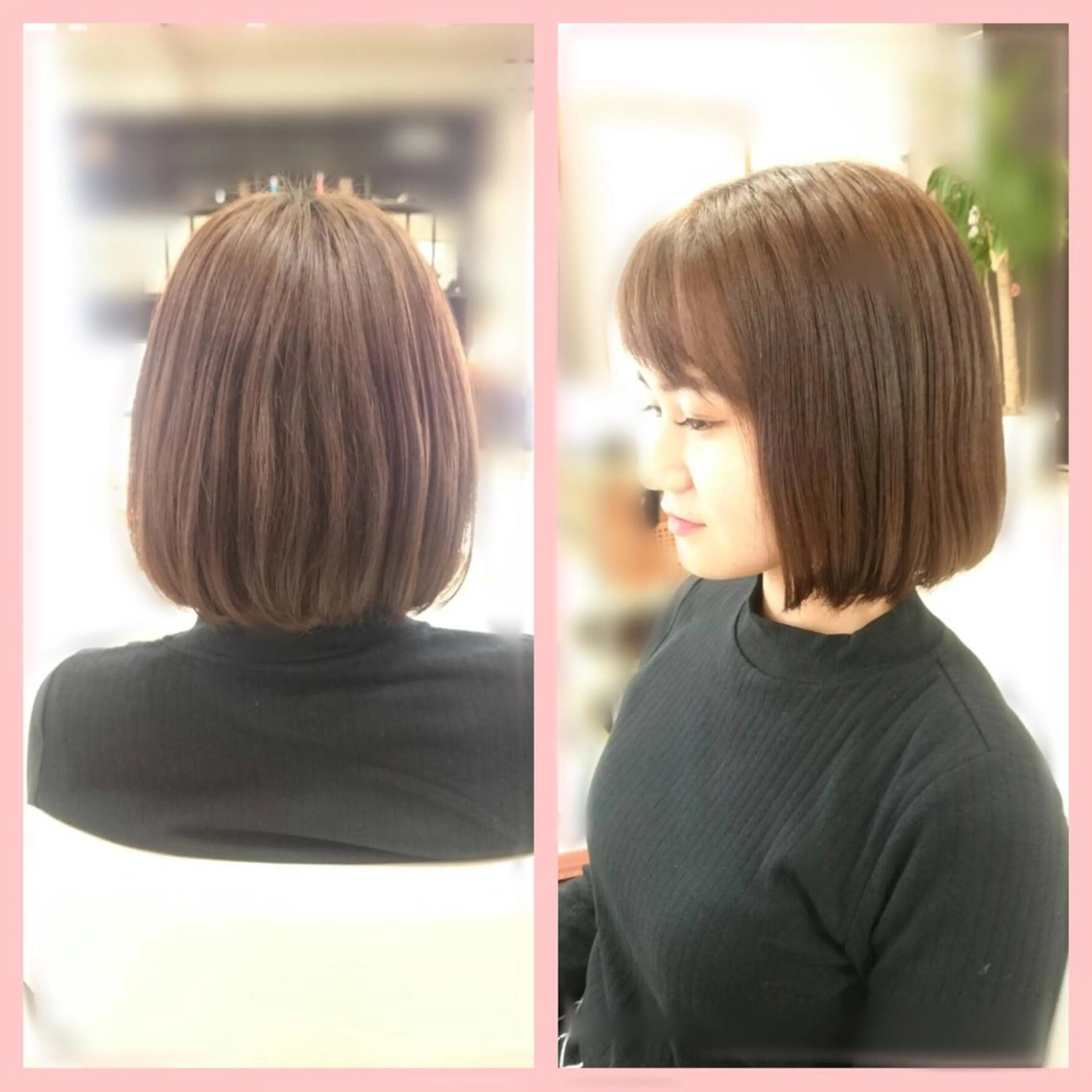 ミディアム ボブ Hair VERDEのヘアスタイル