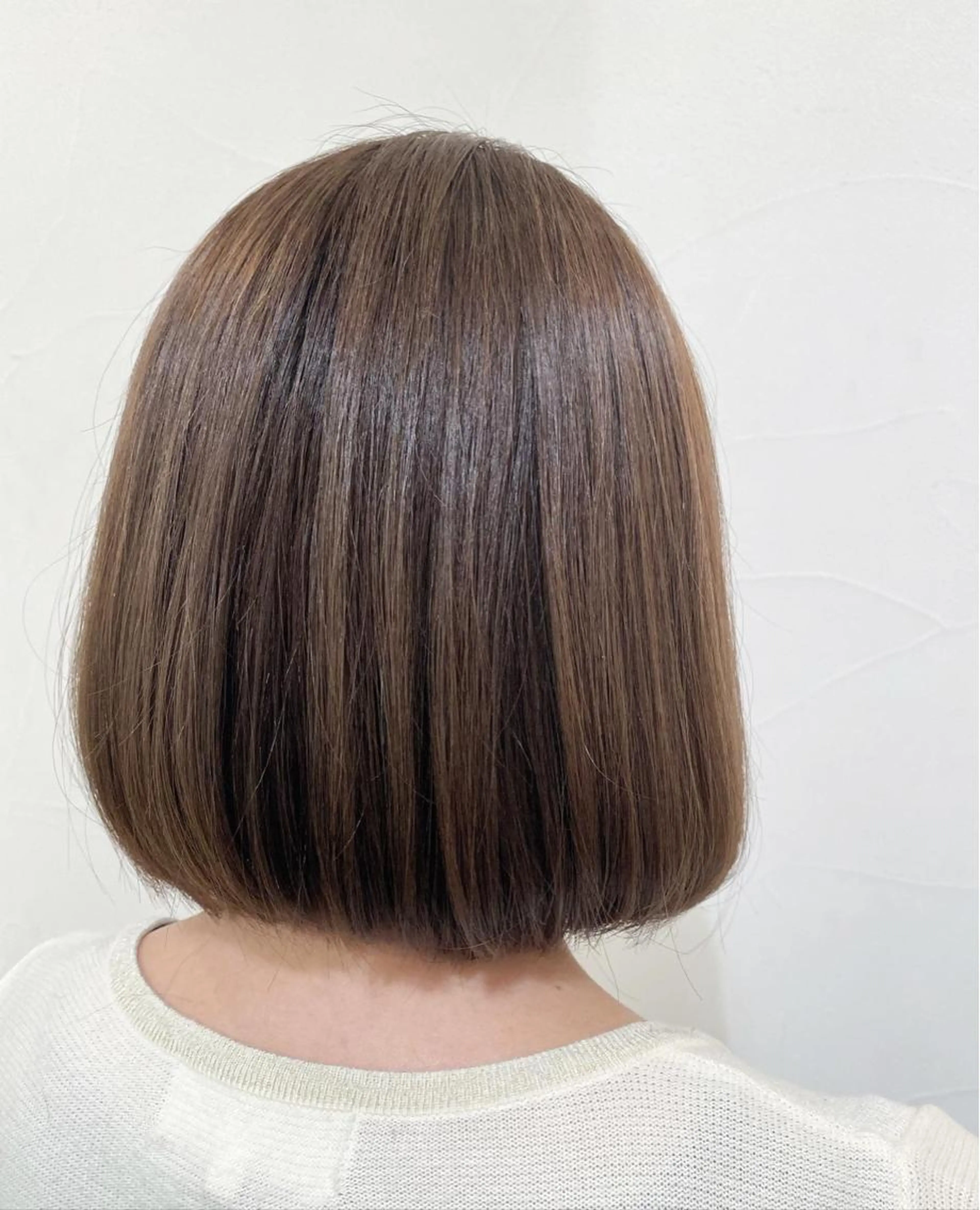 🌈メンテナンスに👌カラー+前髪カット❣️の写真