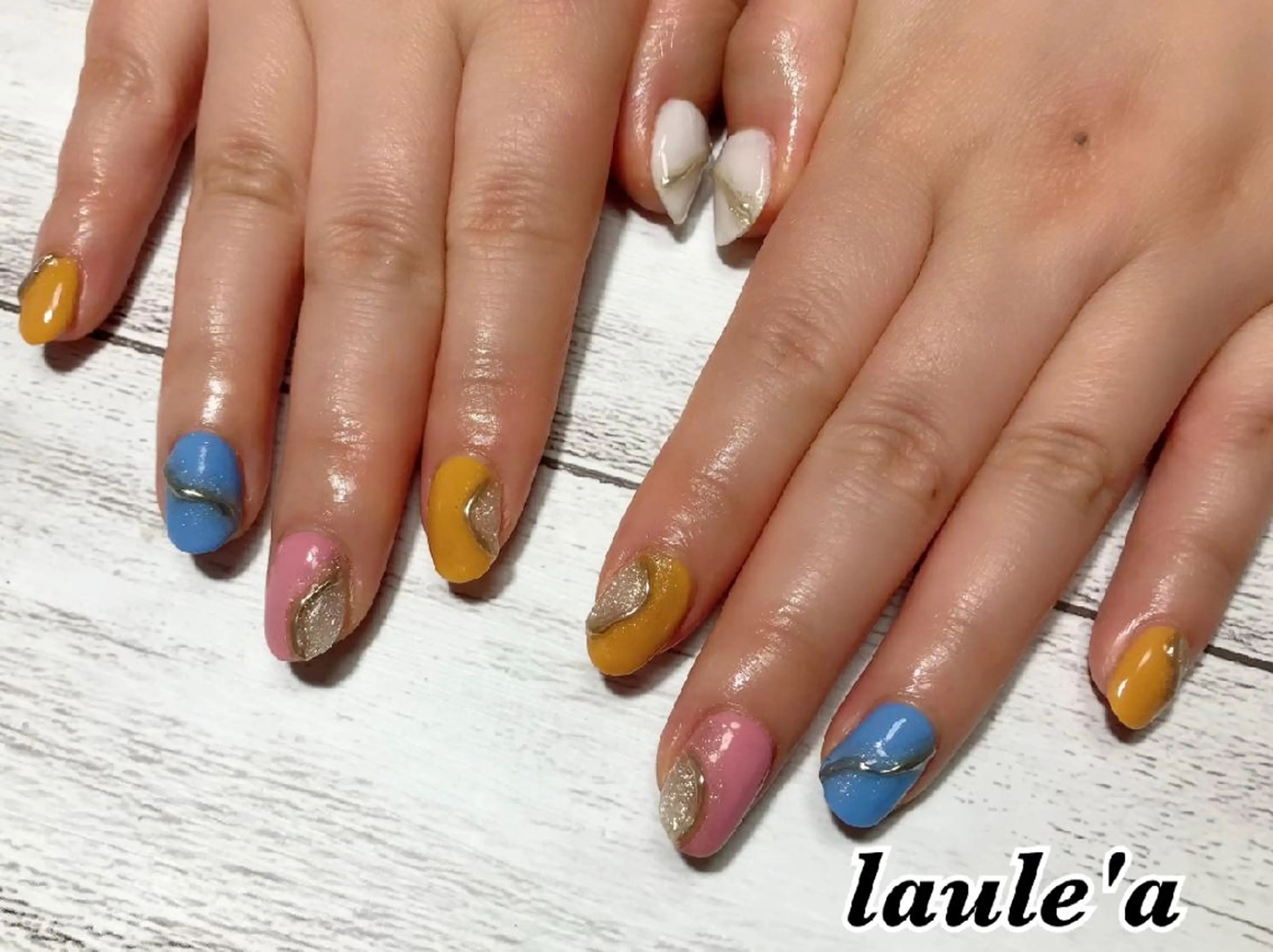 ネイル ハンドネイル Rグループ felizのネイルデザイン
