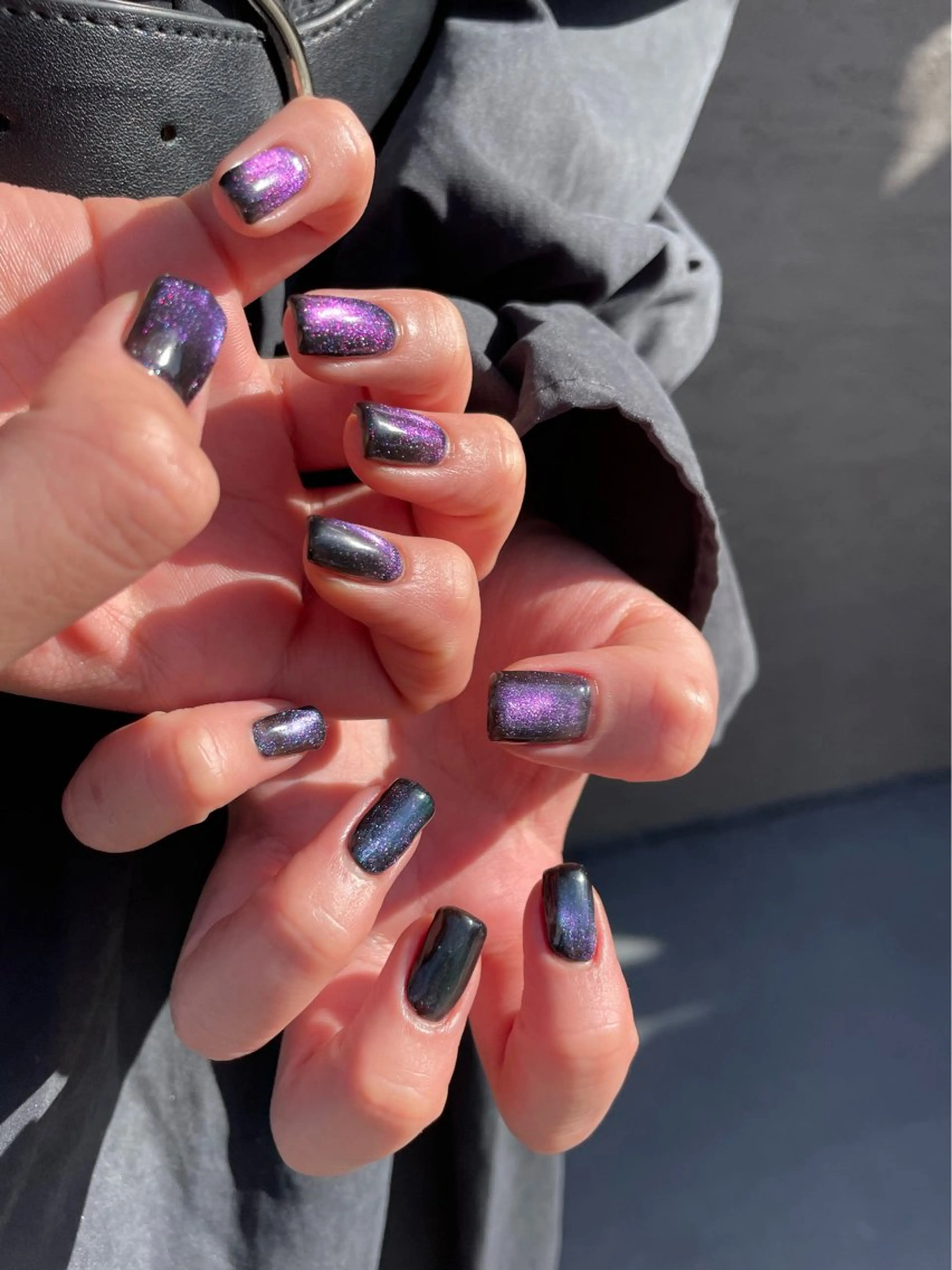 ネイル マグネットネイル ネイルアトリエ プラスメリーのネイルデザイン