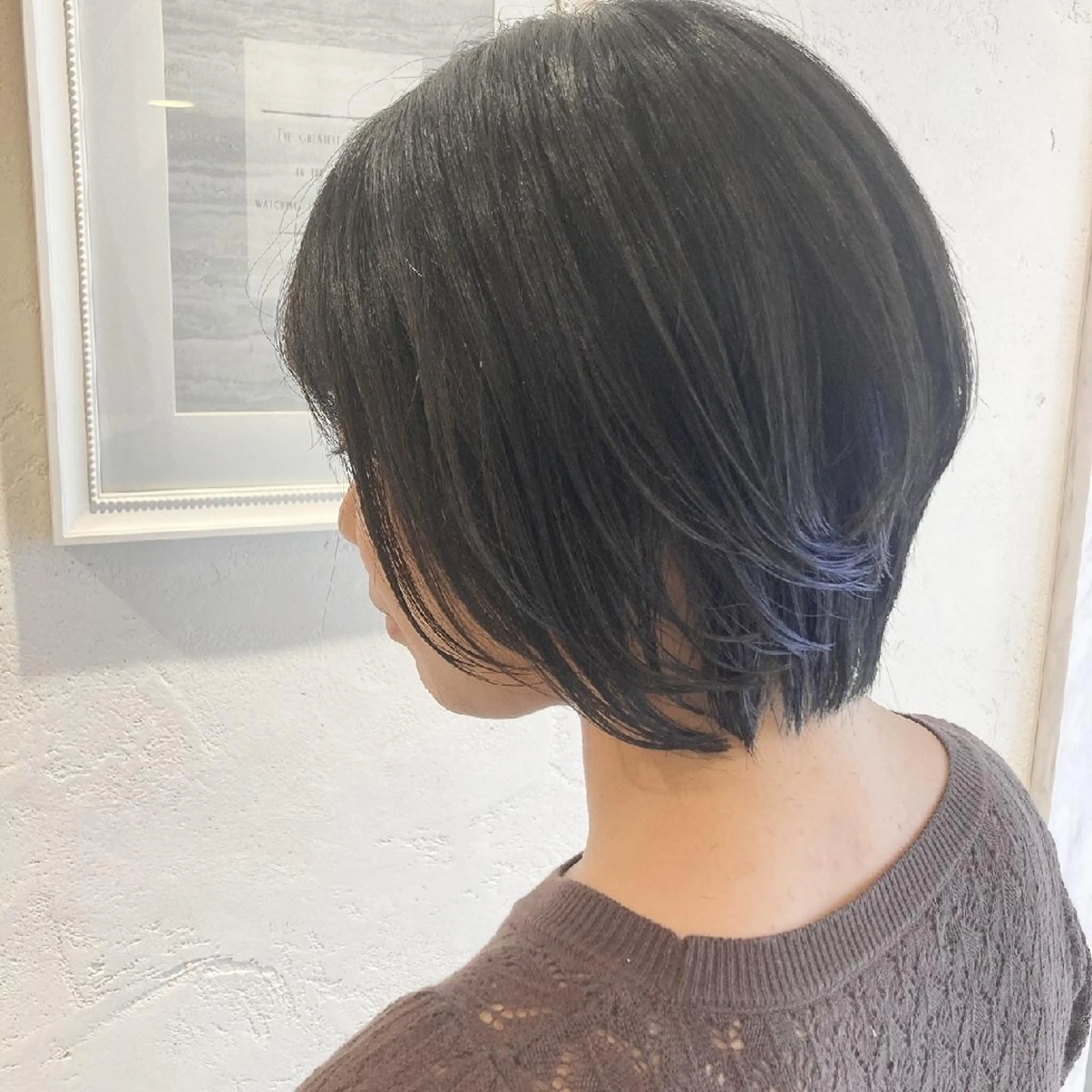 ショート ヘアカラー トリートメント 艶髪/透け感カラー /RYOのヘアスタイル