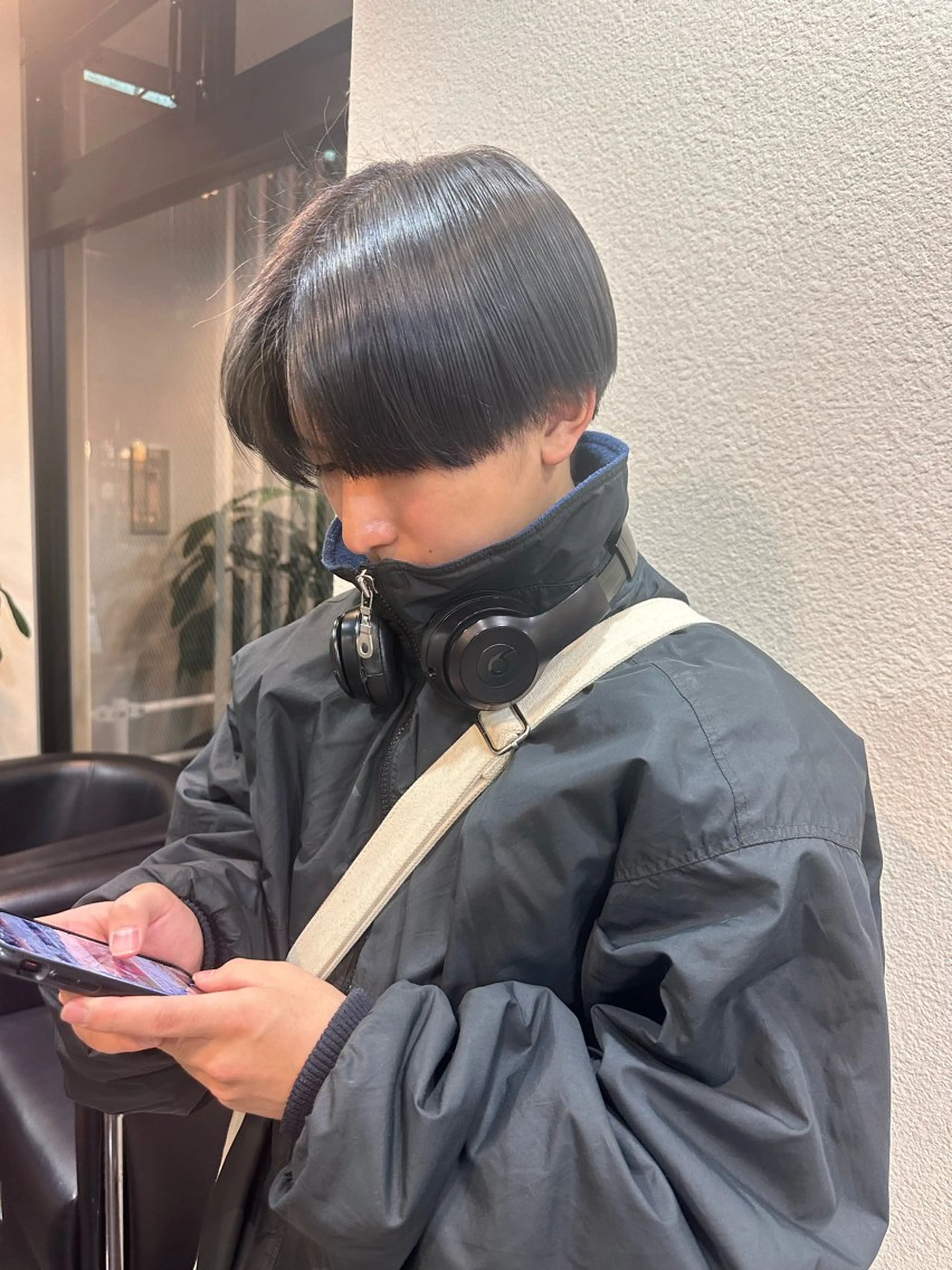 ショート カラー カーリーパーマ/ 透明ｶﾗｰ/MIKUのヘアスタイル