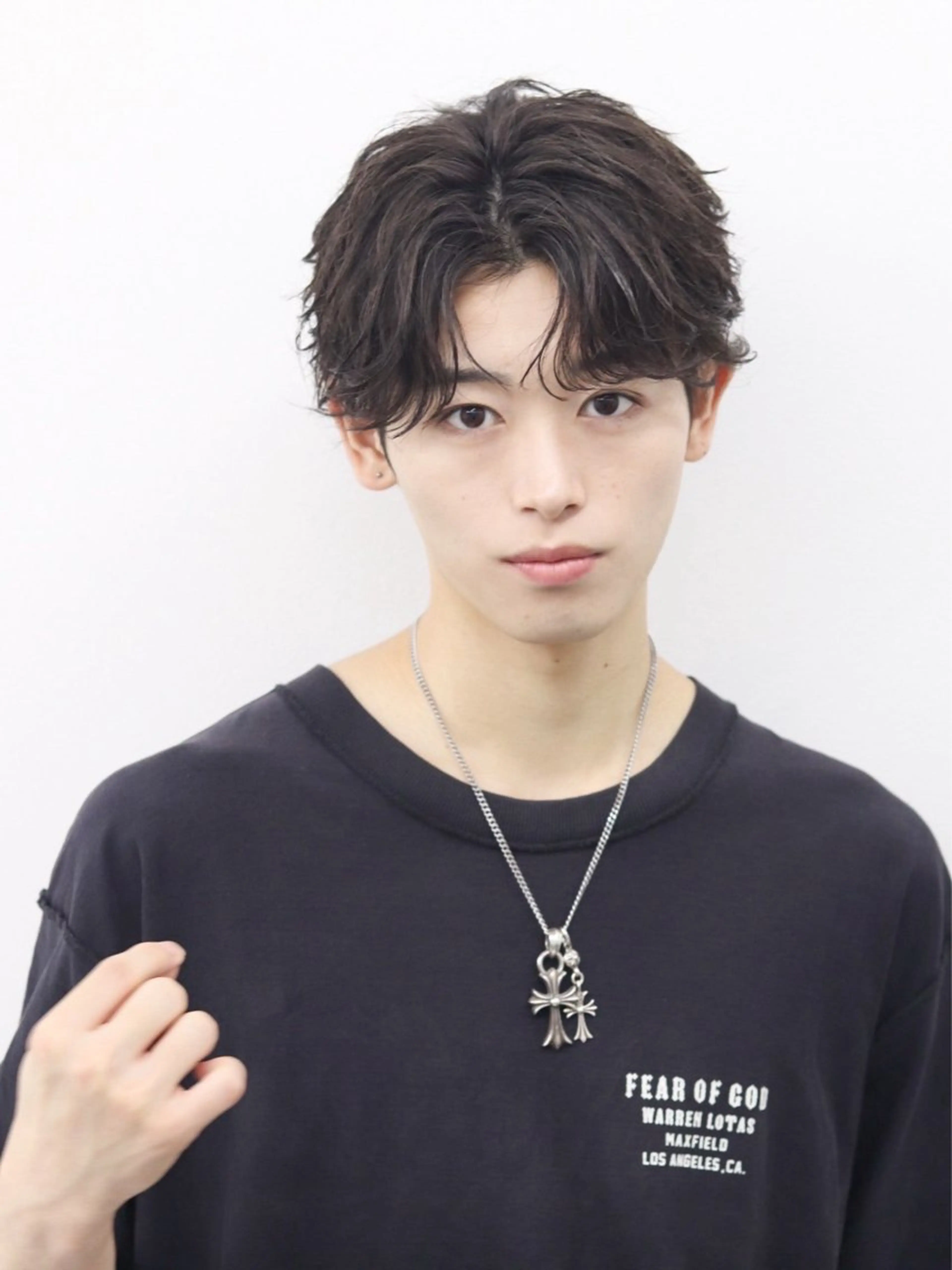 パーマ メンズ カット パーマ パーマ職人🔥／短髪 執行役員／YUTAのヘアスタイル