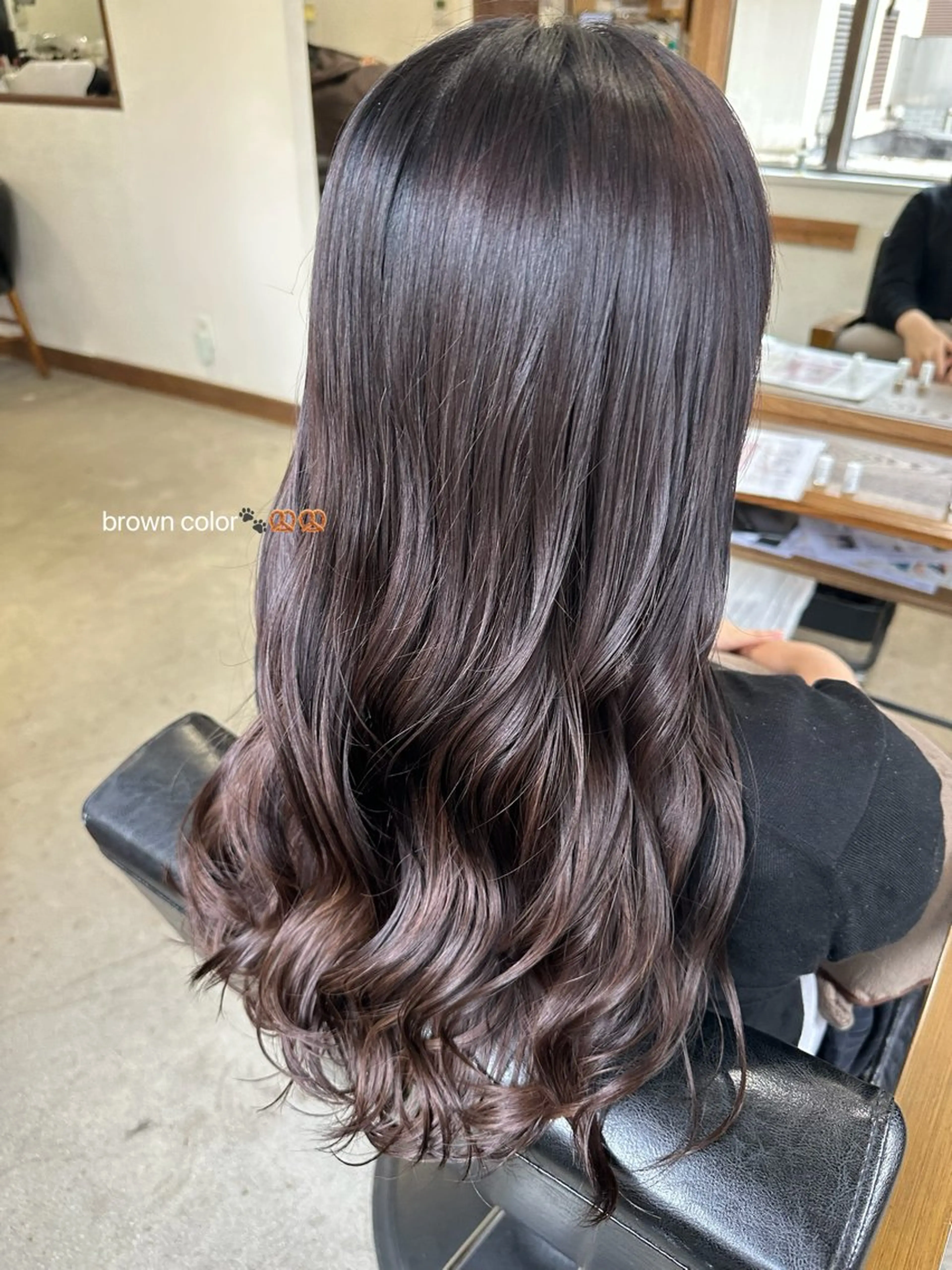 ロング カラー ブラウンカラー Nao🌷🌷 モデル様募集中のヘアスタイル