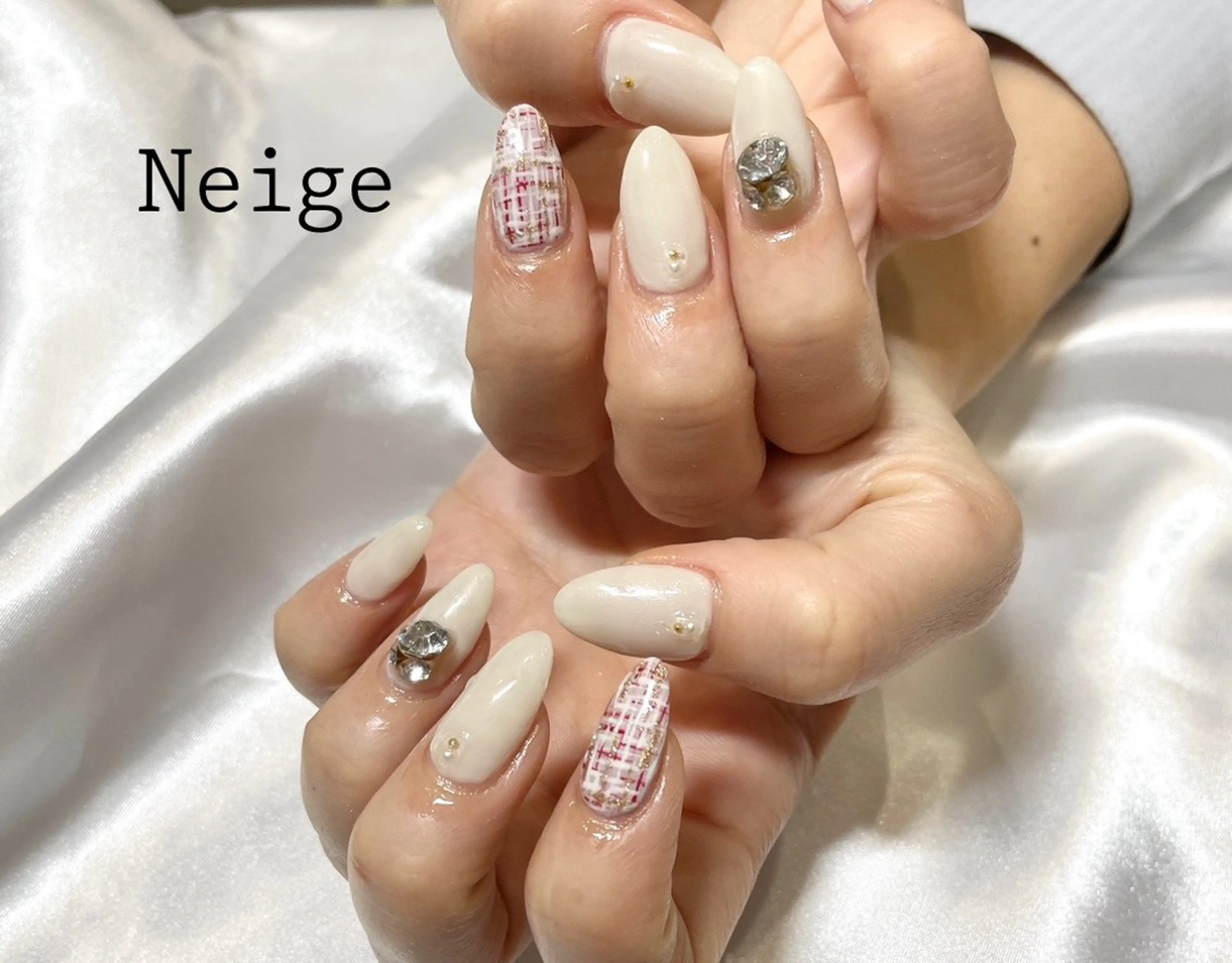 ネイル ハンドネイル Neige 𓂃 aiのネイルデザイン
