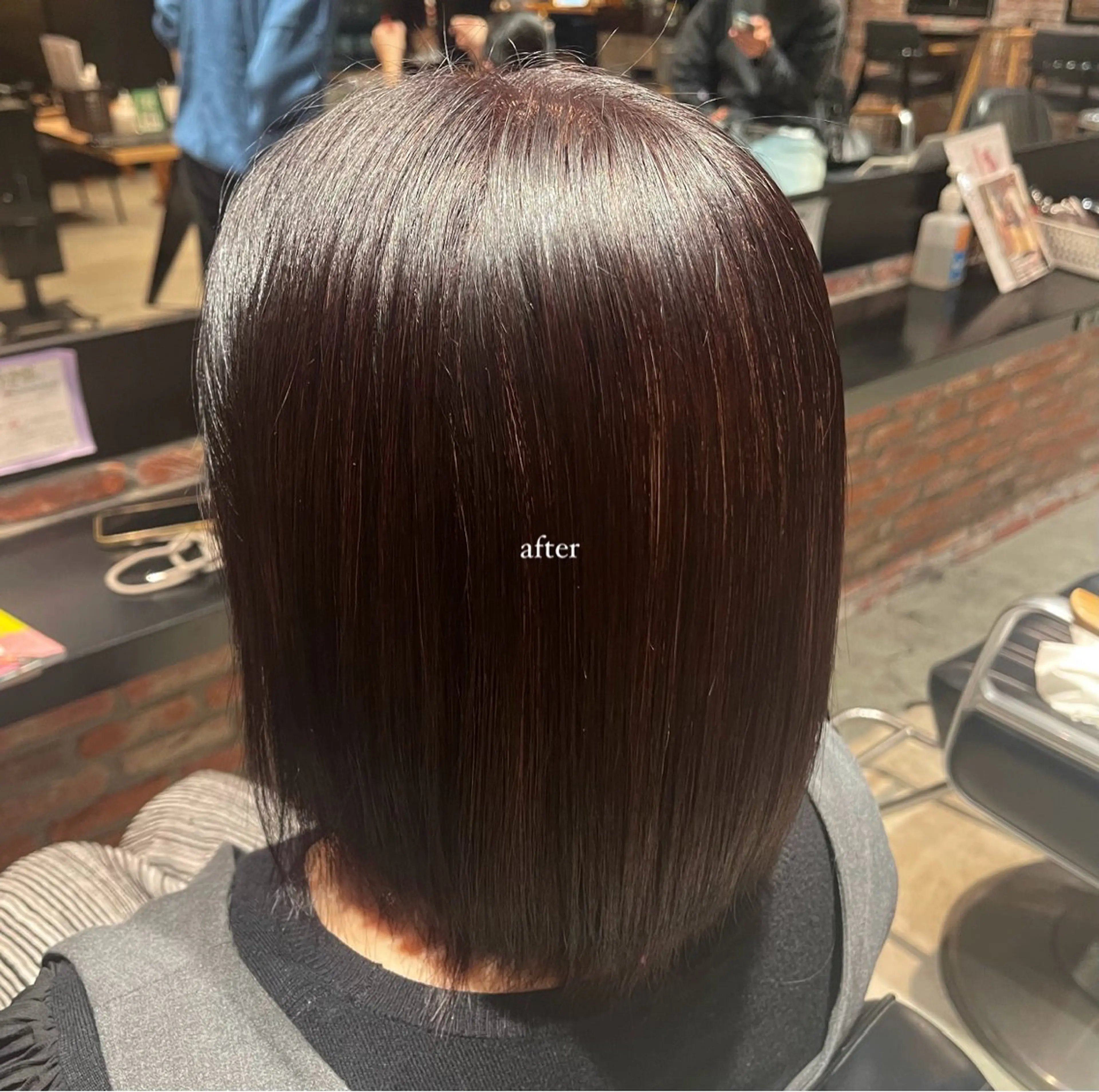 ミディアム カラー rin 🖤〈大宮〉のヘアスタイル