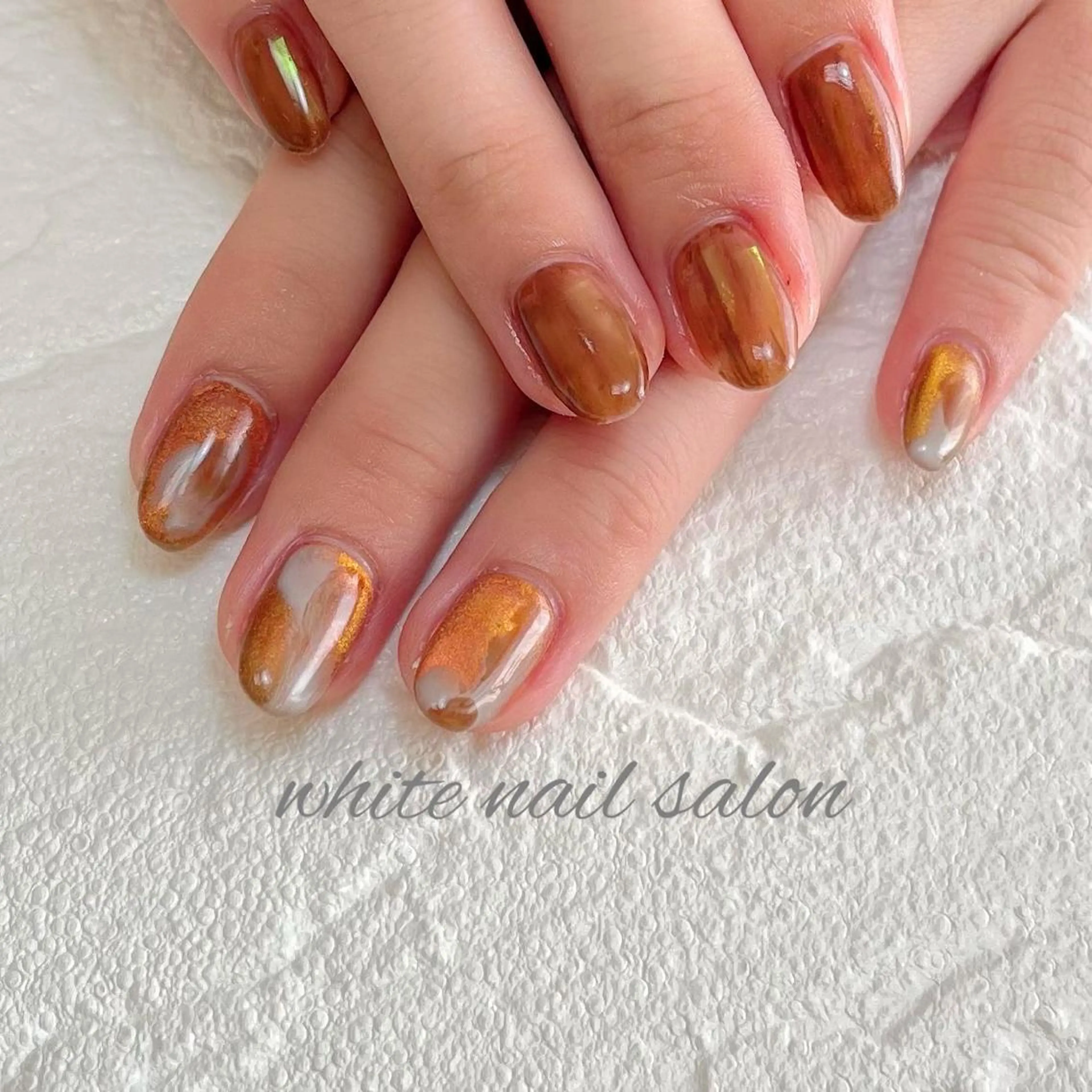 ネイル フットネイル ジェルネイル ハードジェル ラメ(グリッター) 持ち込み ハンドネイル white nail salonのネイルデザイン