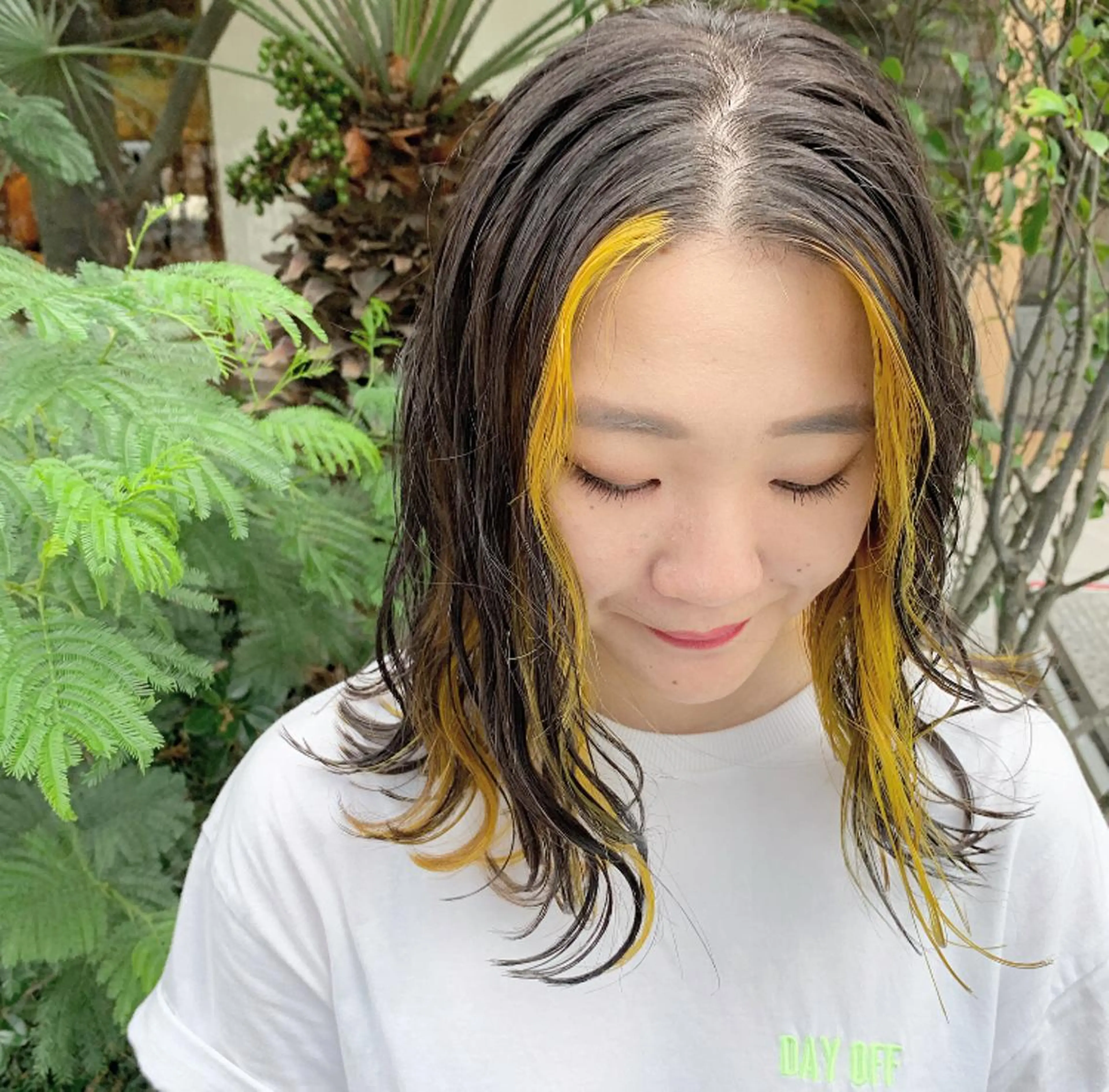 ミディアム カラー 🧡色落ちまで2度綺 麗なカラー🧡ヨシキのヘアスタイル