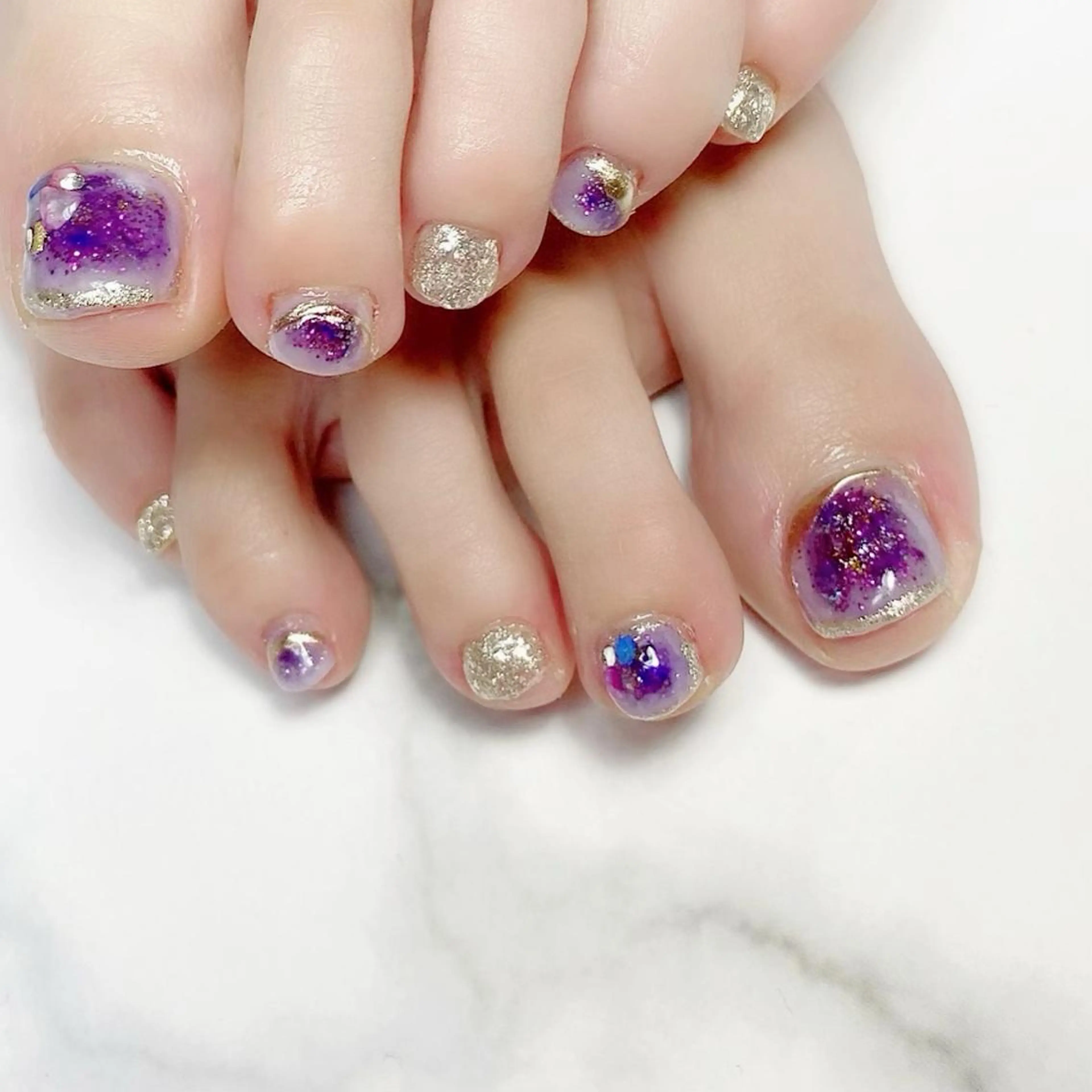 ネイル フットネイル ameria meguのネイルデザイン