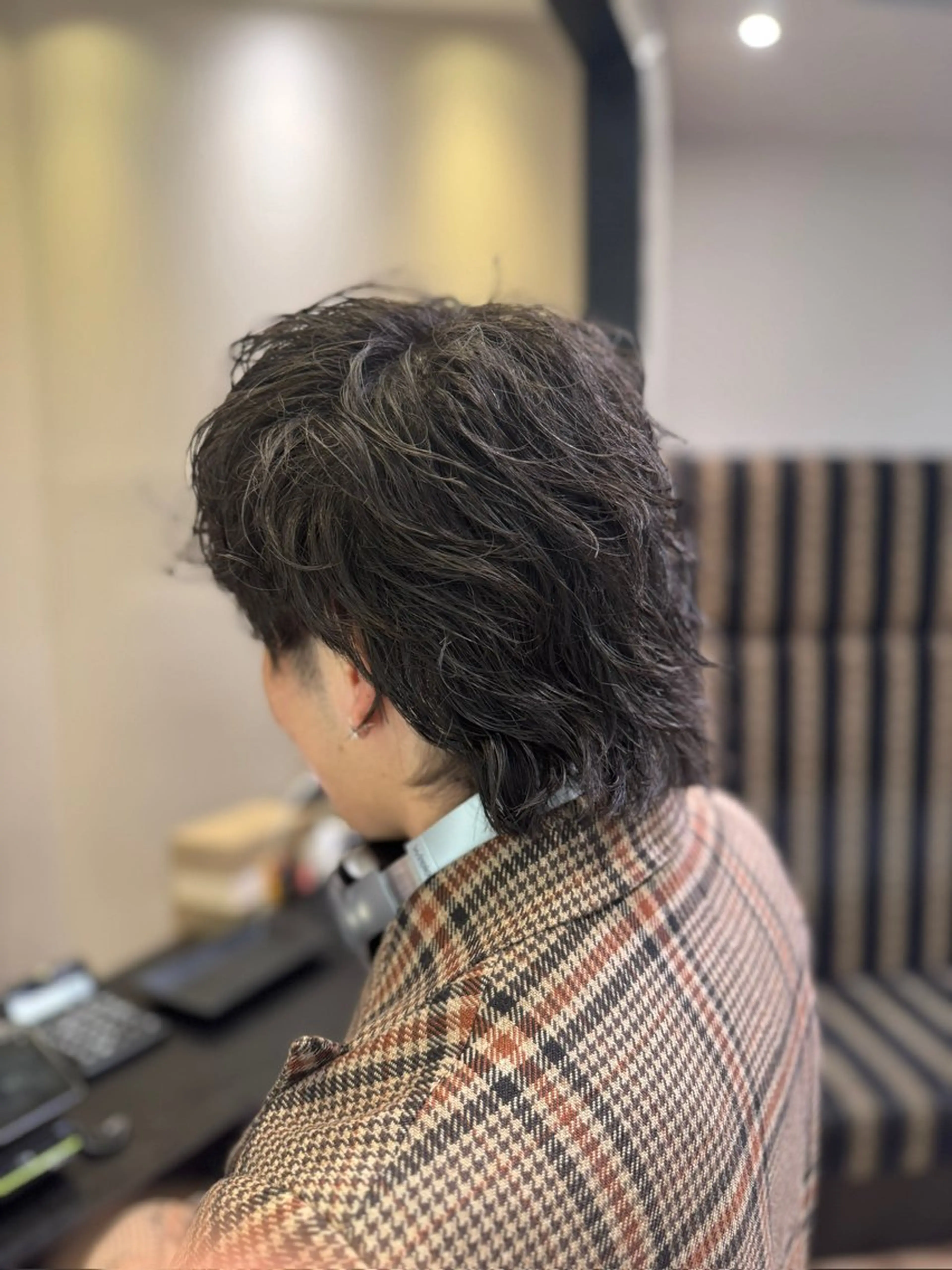 パーマ メンズ メンズパーマ ツイストスパイラルパーマ スパイラルパーマ カット パーマ 伊藤 裕太郎のヘアスタイル