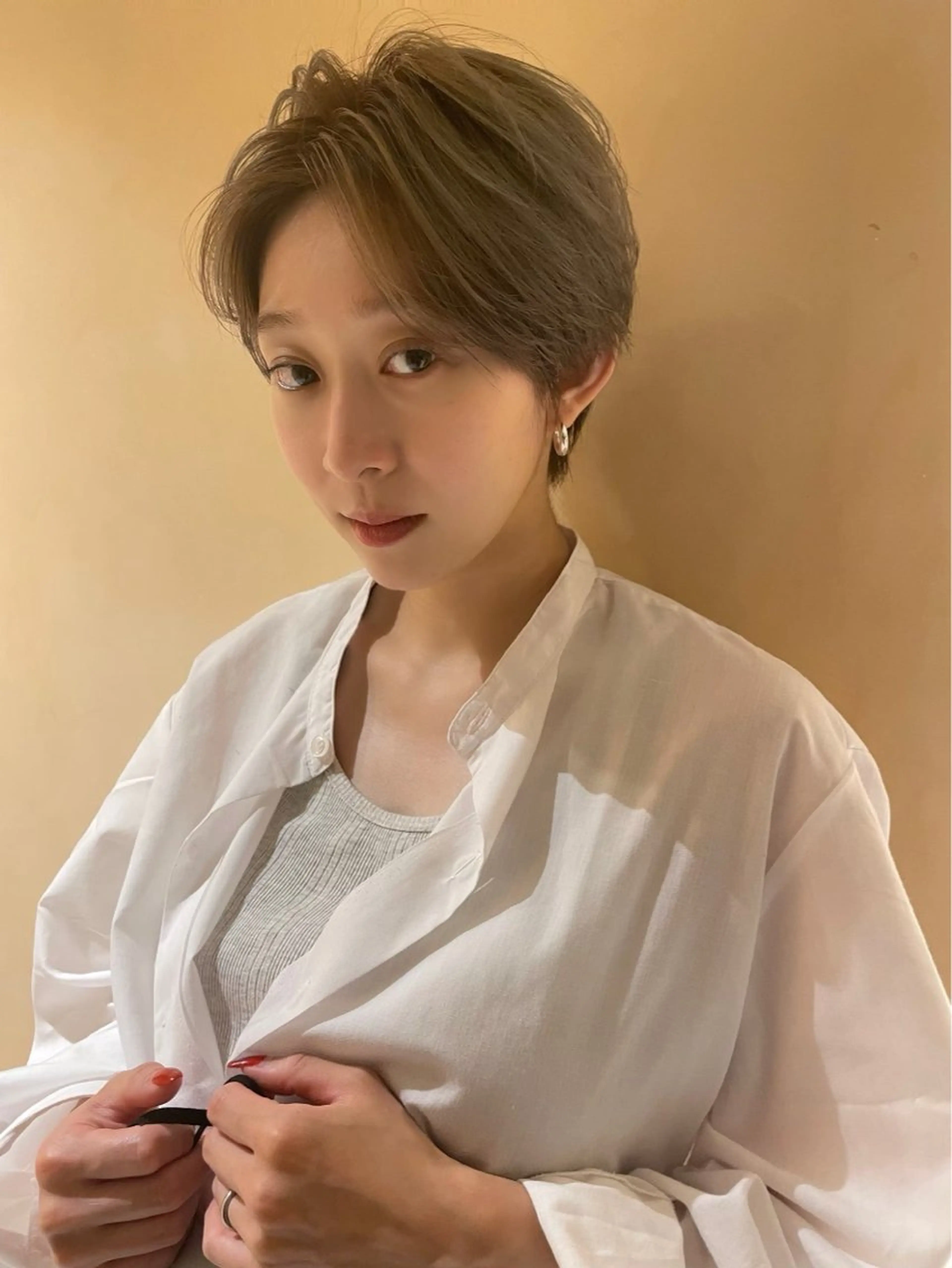 ショート 期間限定モデル募集* 【平尾高宮】黒田樹里のヘアスタイル