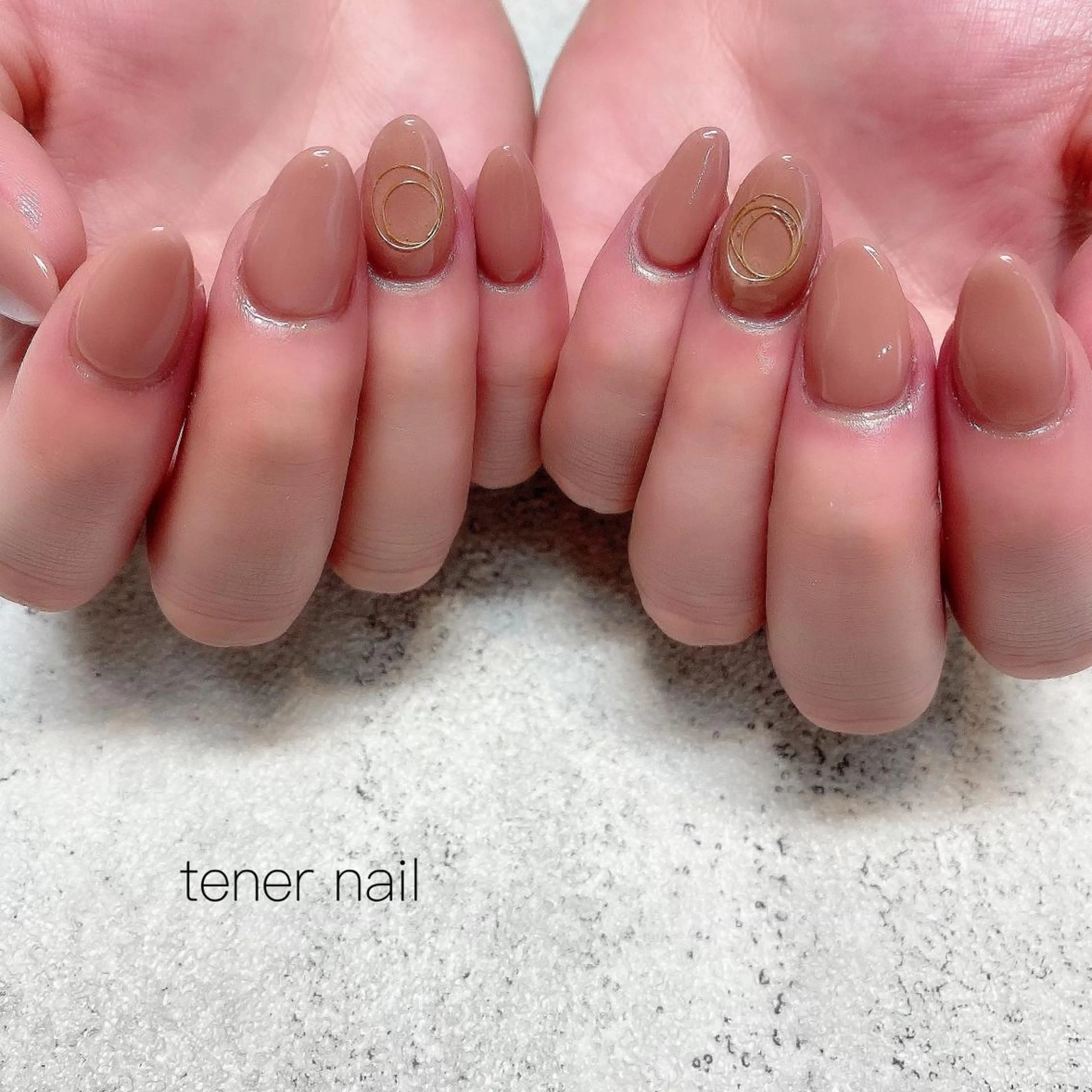 ネイル ワンカラーネイル スカルプネイル テネルネイル tener nailのネイルデザイン