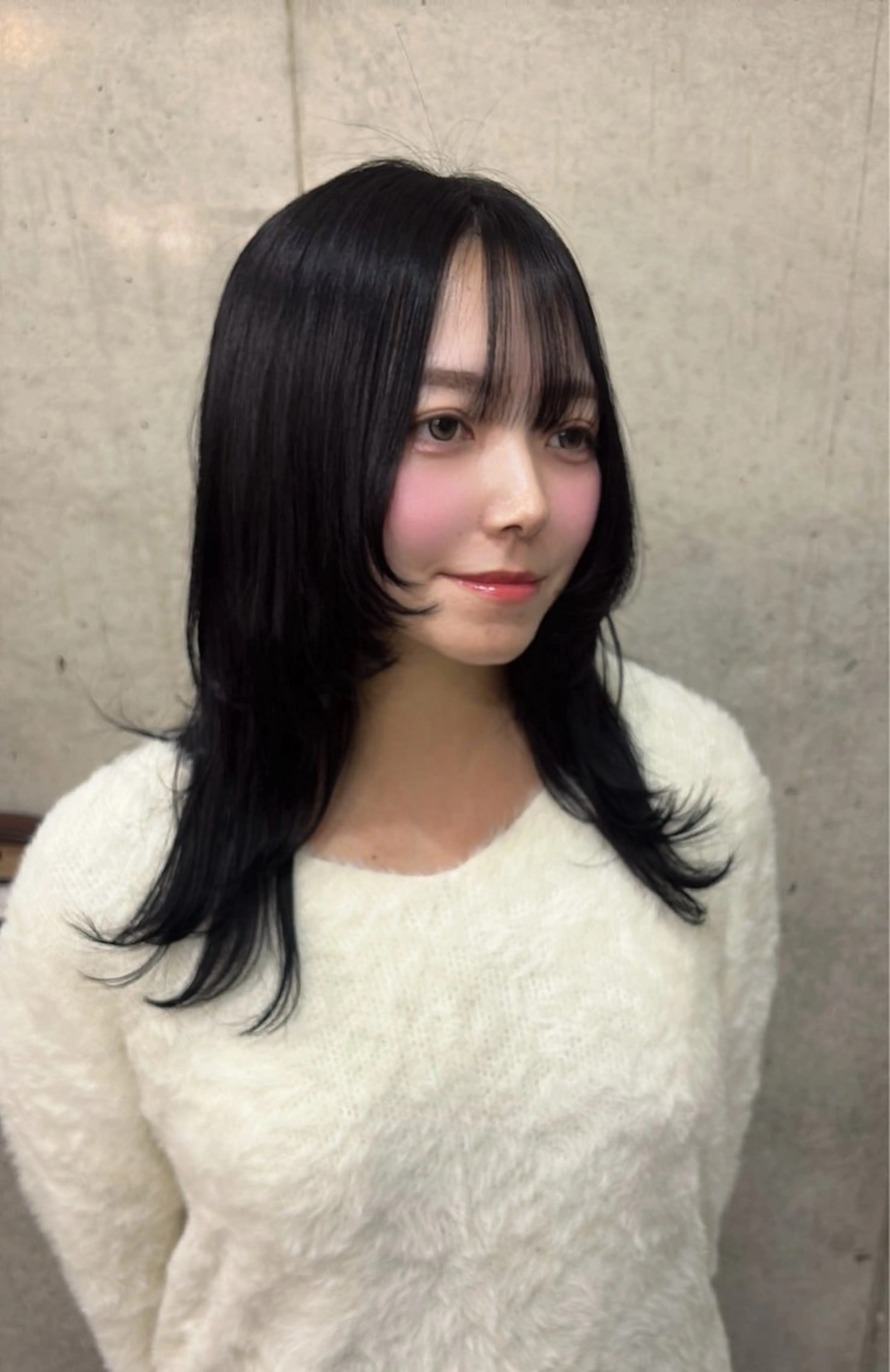 カラー 黒髪 ヘアカラー Trip/ AYUのヘアスタイル