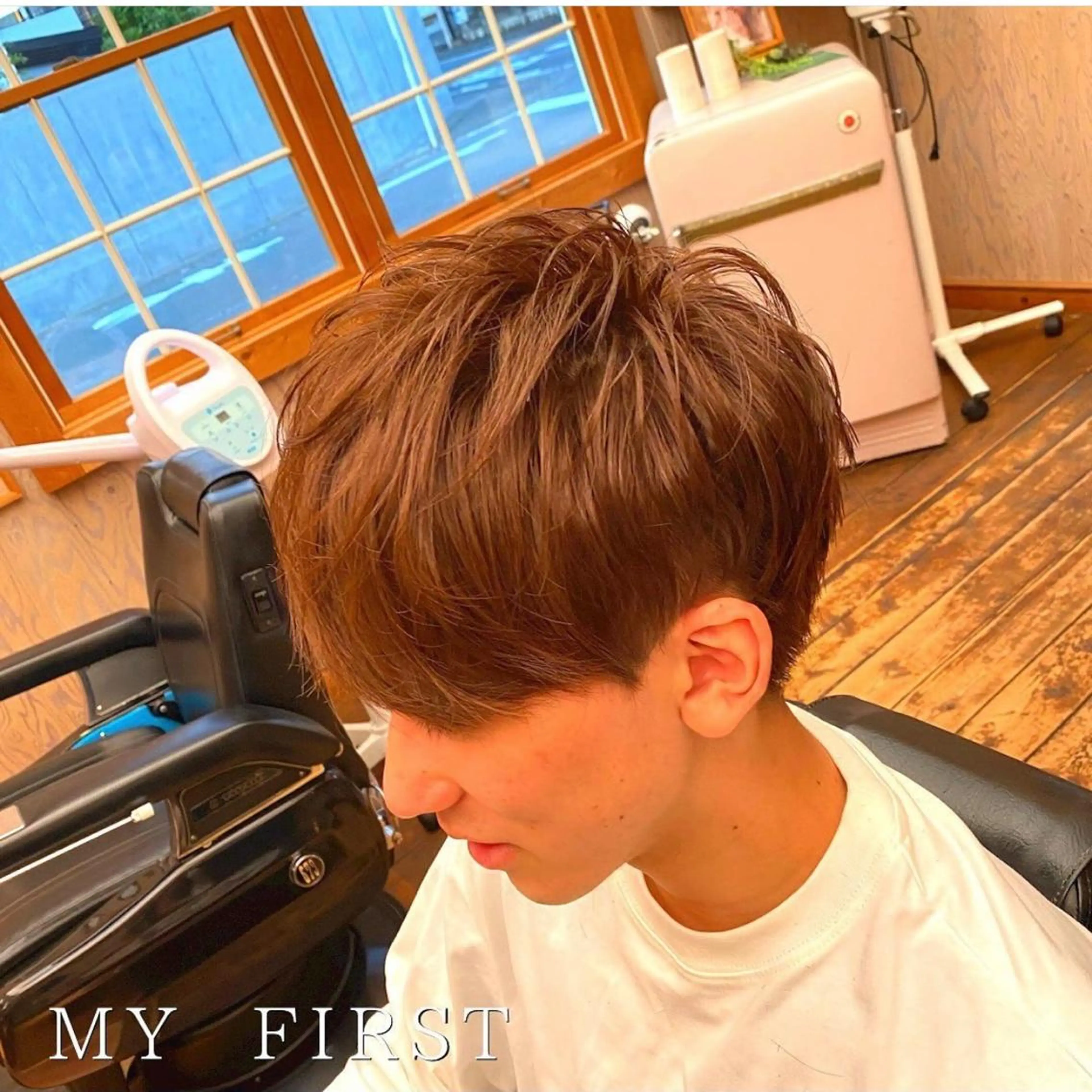 ヘアアレンジ メンズ MY FIRST大山 一輔のヘアスタイル