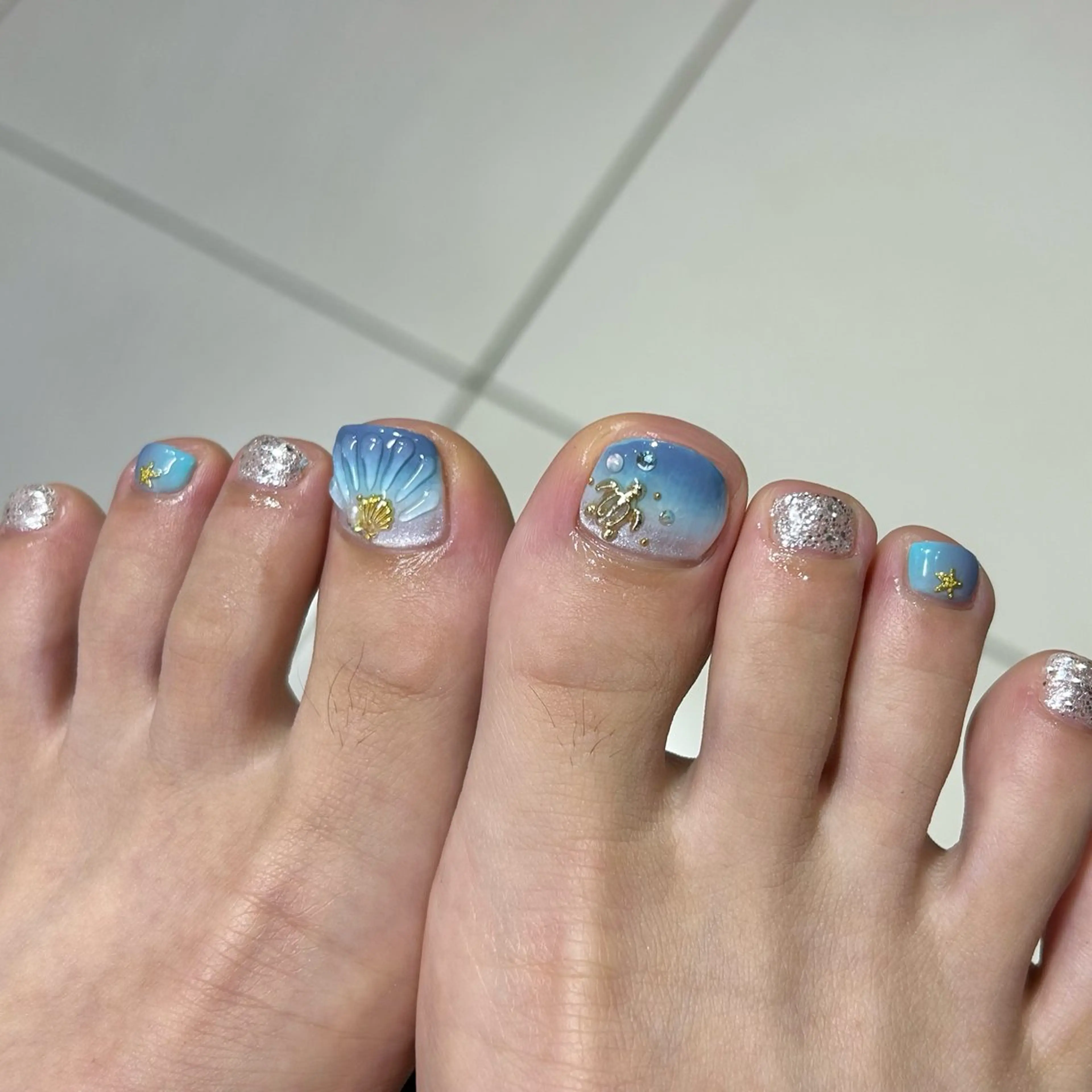 ネイル フットネイル Nail Salon Spring St.【スプリングストリート】所属・Nail salon Spring St.のネイルデザイン