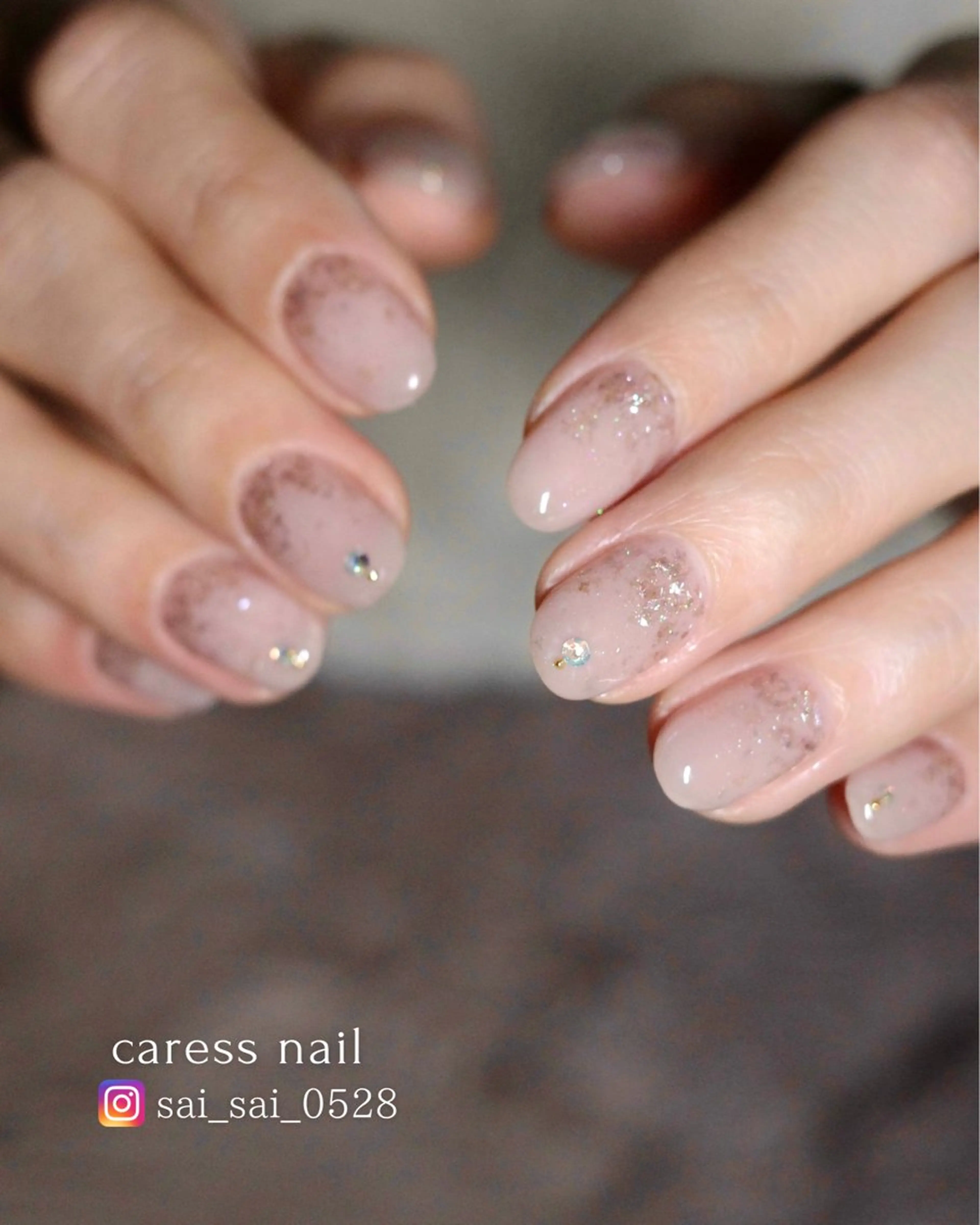 ネイル caress nail カレスネイル 代々木上原所属・カレスネイル さいのネイルデザイン