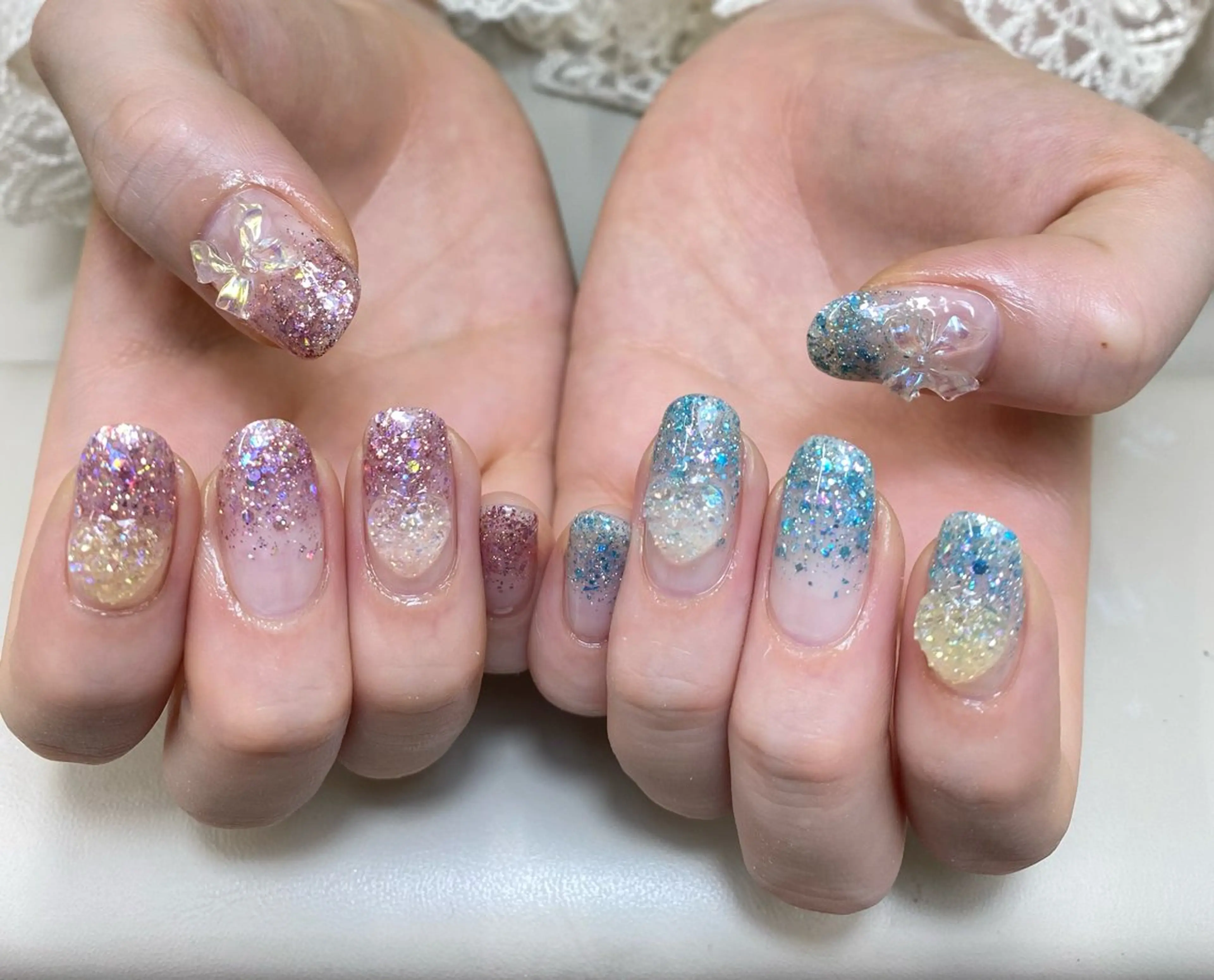 ネイル ハンドネイル AngelChris ビューティーサロン琳のネイルデザイン