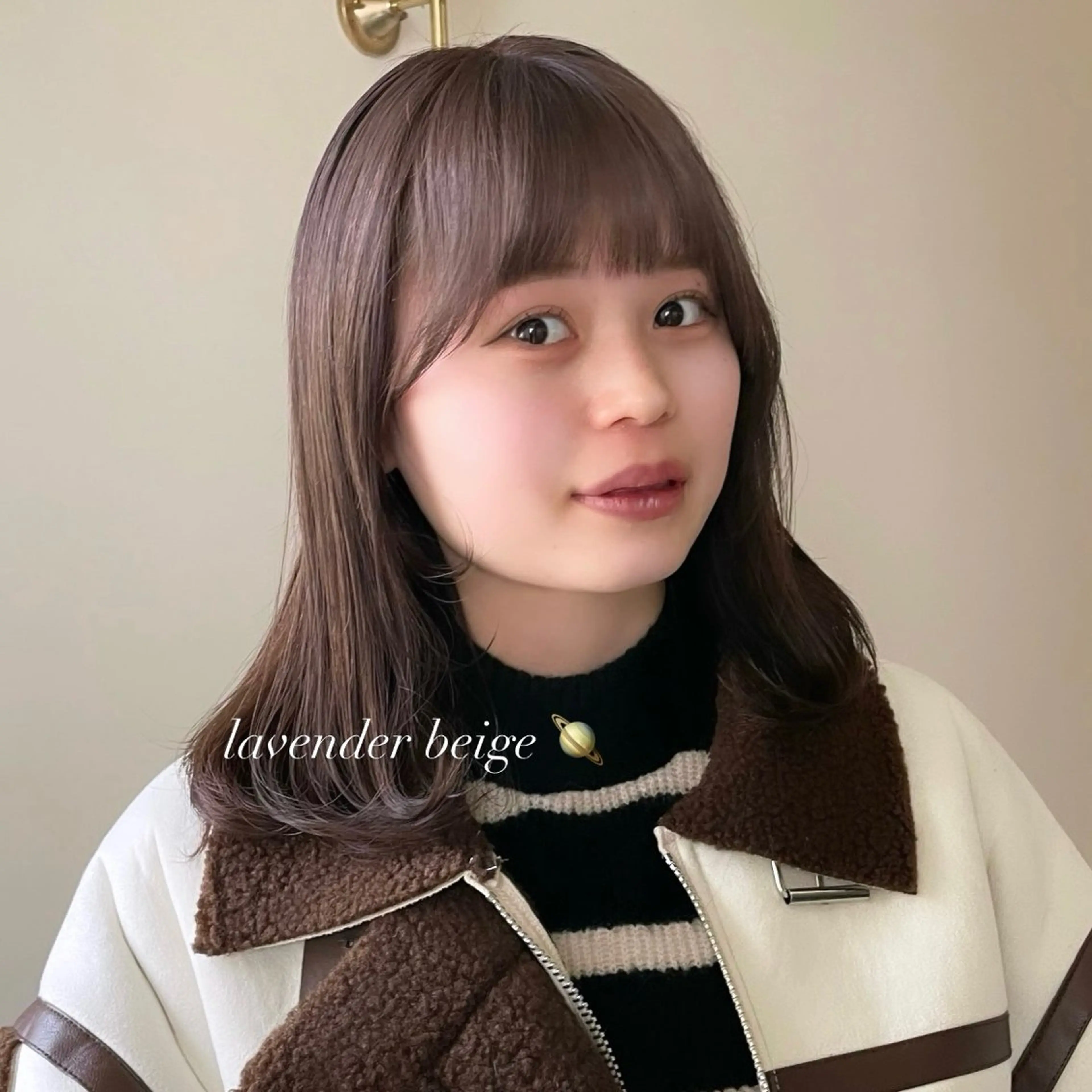 ミディアム カラー Ly hair所属・Aoi 🎀 Ly hairのヘアスタイル