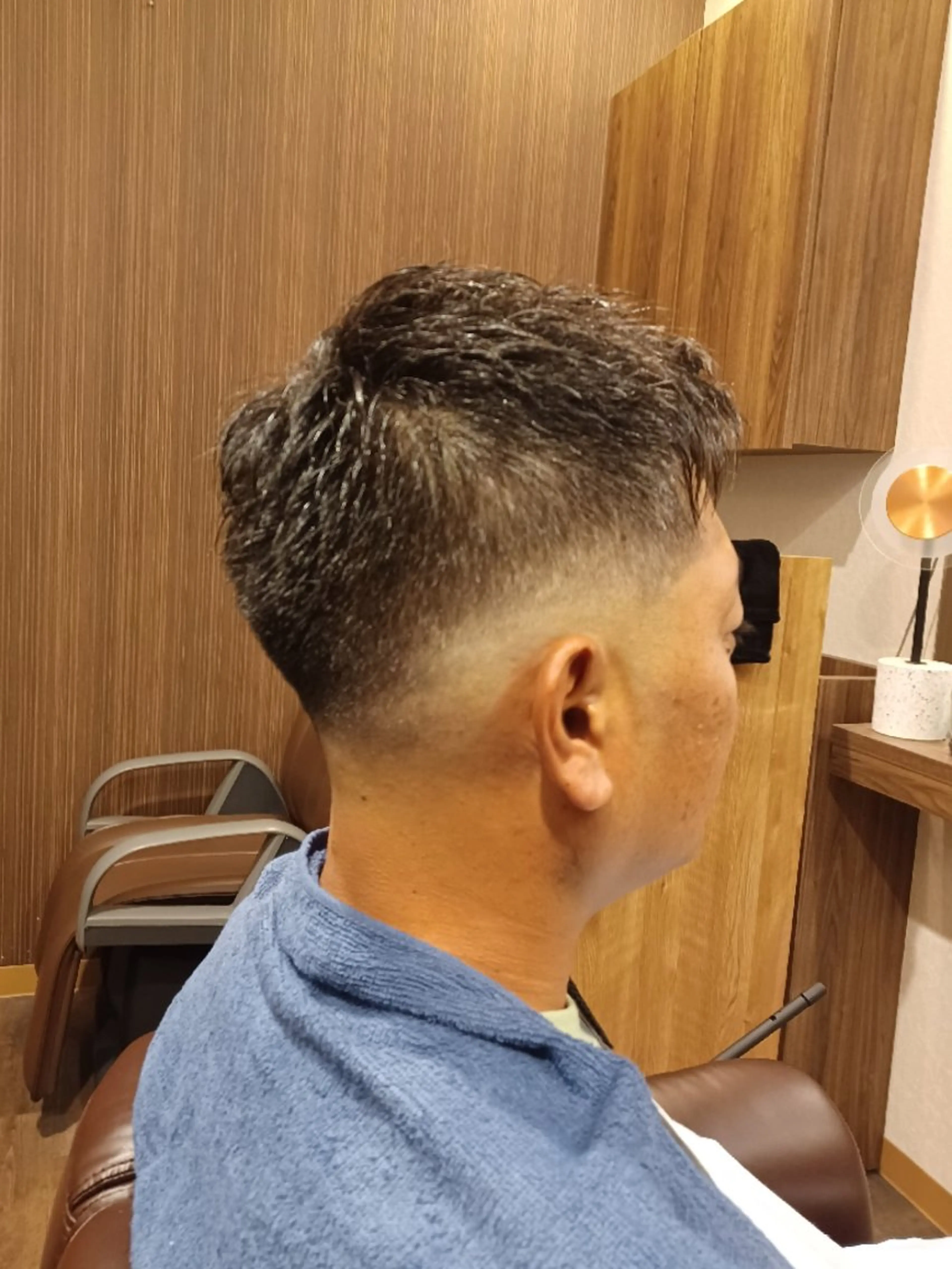 メンズ ショート BARBERSTAG 上拂恭平のヘアスタイル