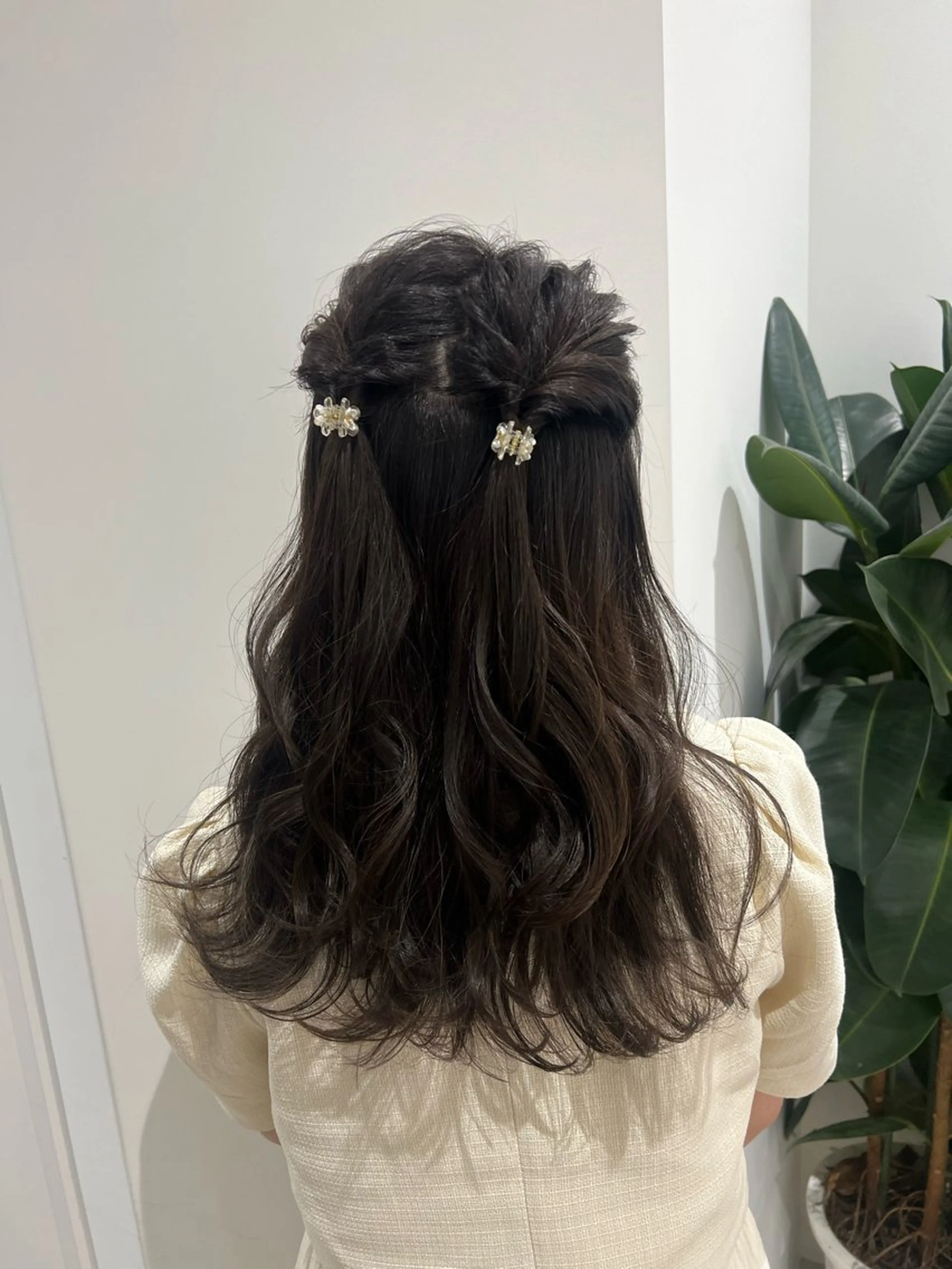 セミロング カラー マツエクモデル無料 marry 池袋秦のマツエク・マツパデザイン