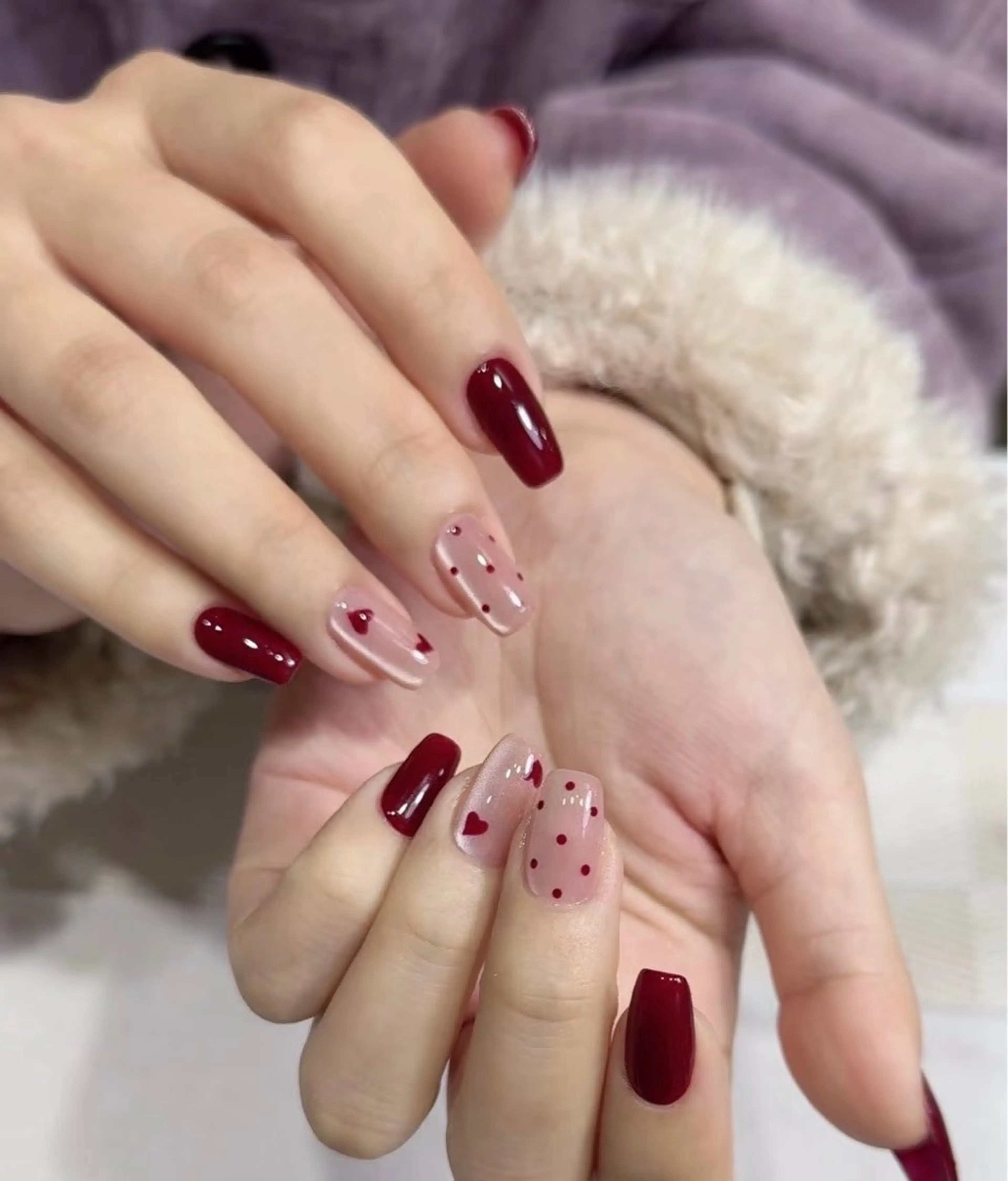 ネイル Horie 雪のネイルデザイン