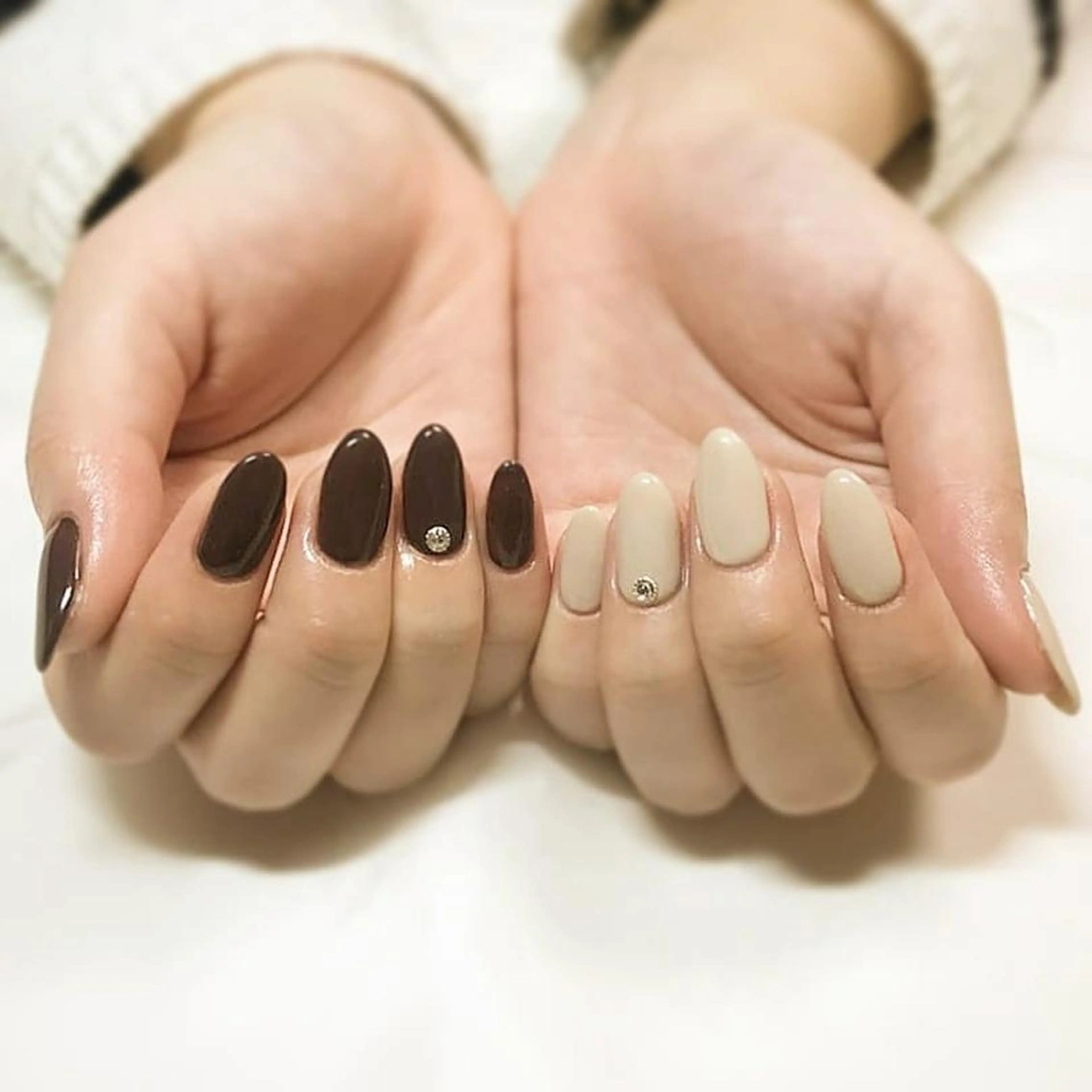 ネイル ワンカラーネイル lylynail YUUKAのネイルデザイン