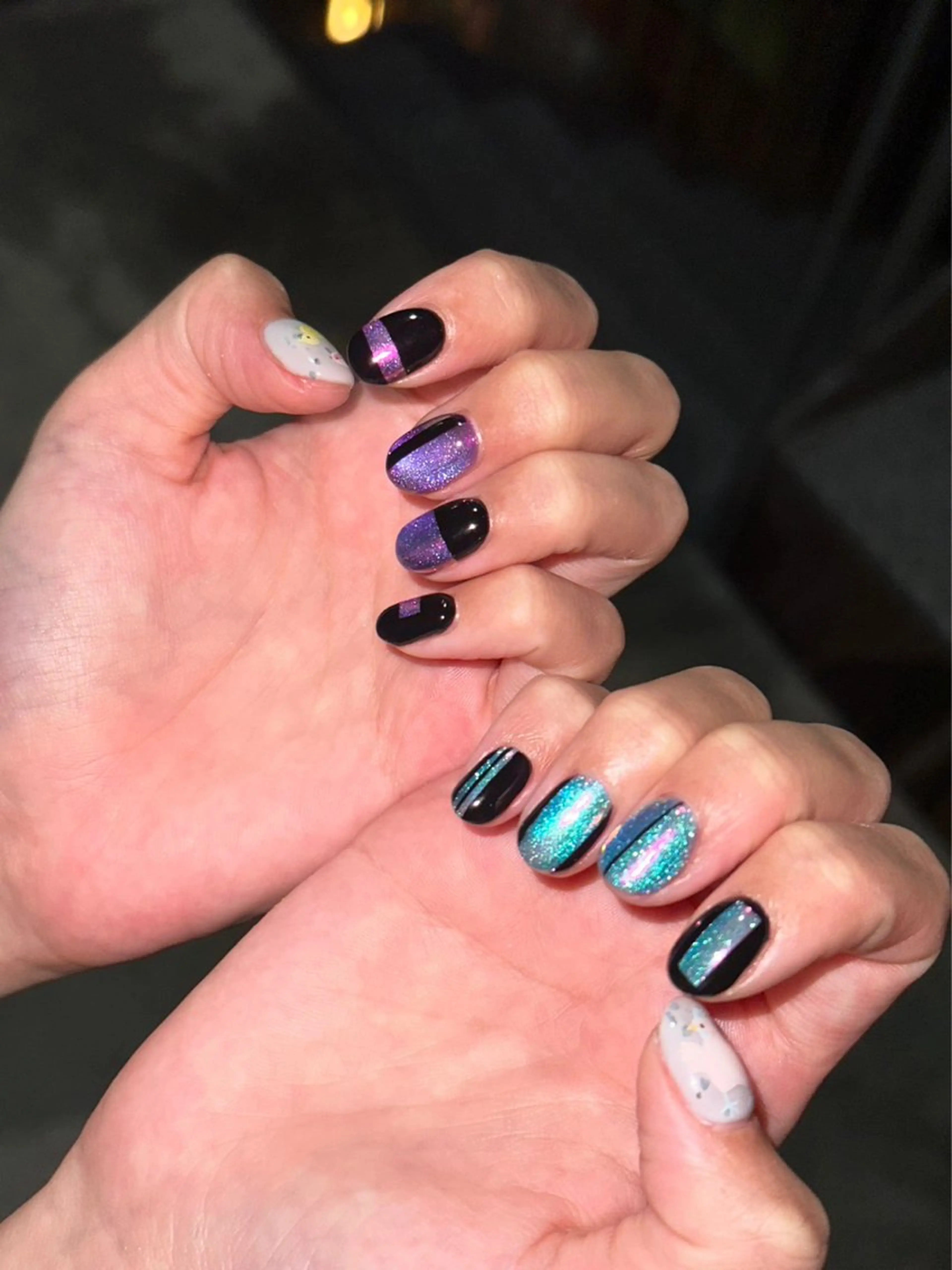 ネイル ハンドネイル ⭐︎休業中の練習⭐︎ JNA認定講師髙橋のネイルデザイン