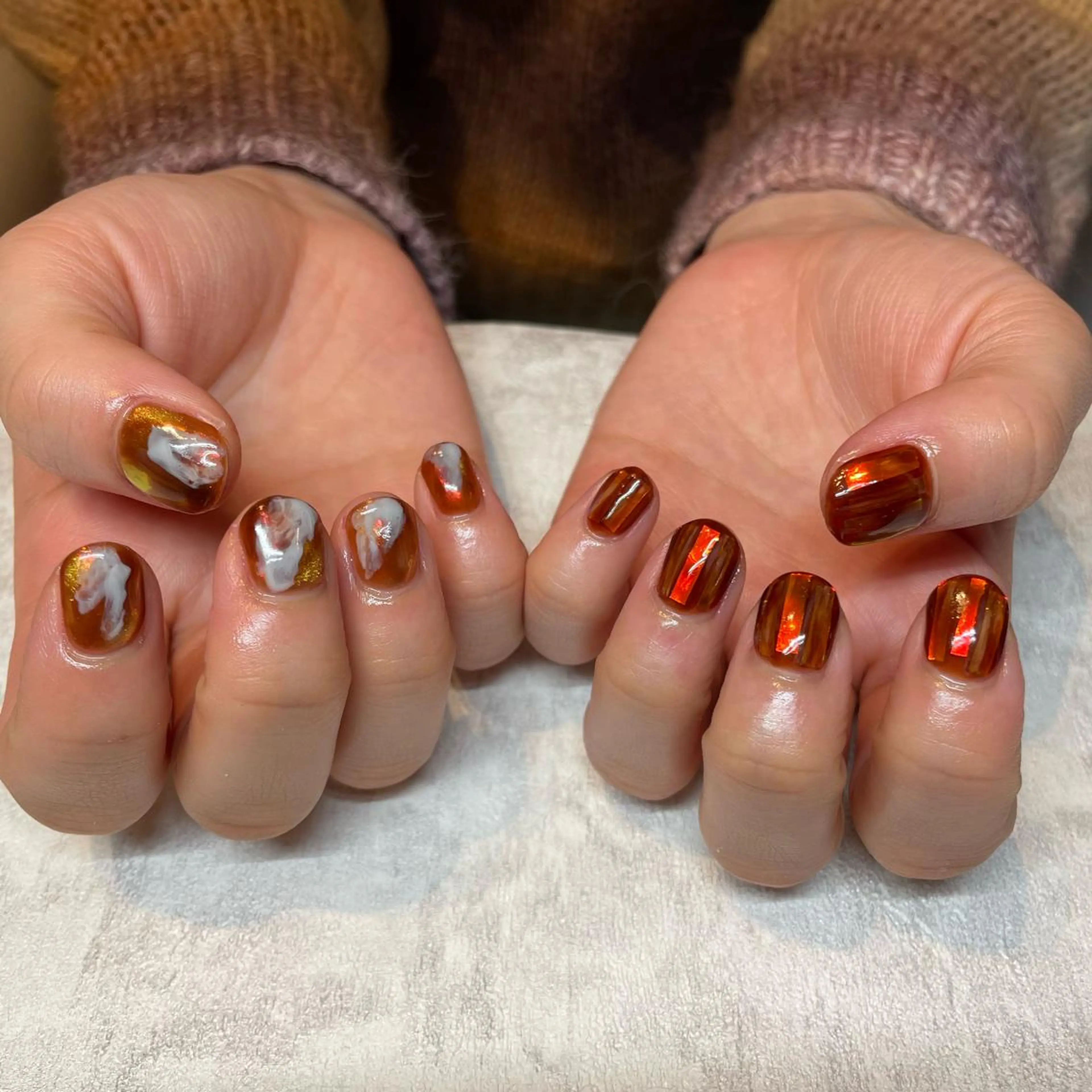 ネイル ハンドネイル Tocowaka マエダのネイルデザイン