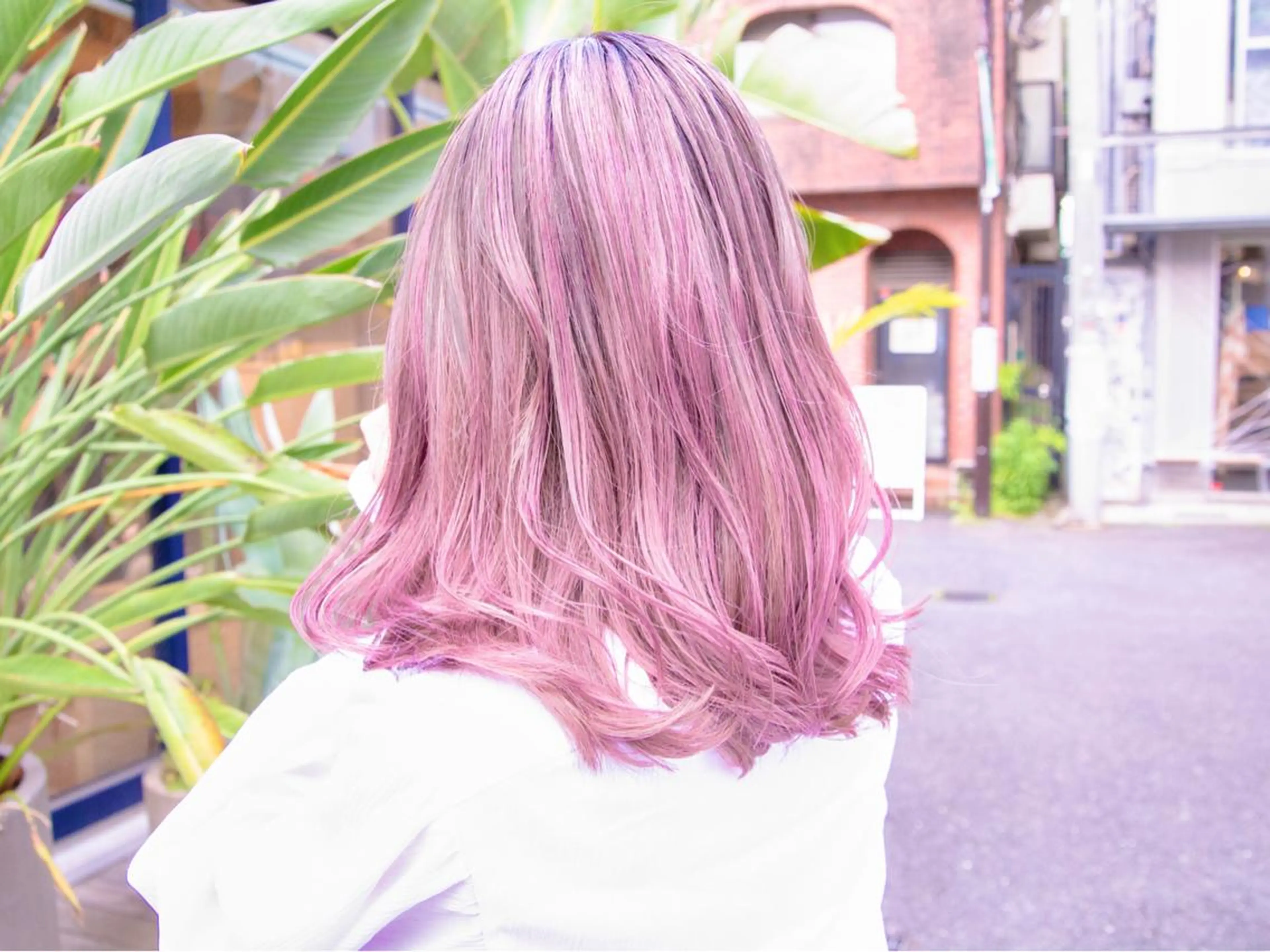 ロング カラー ヘアカラー Re:ta Hair 飯田淳平のヘアスタイル