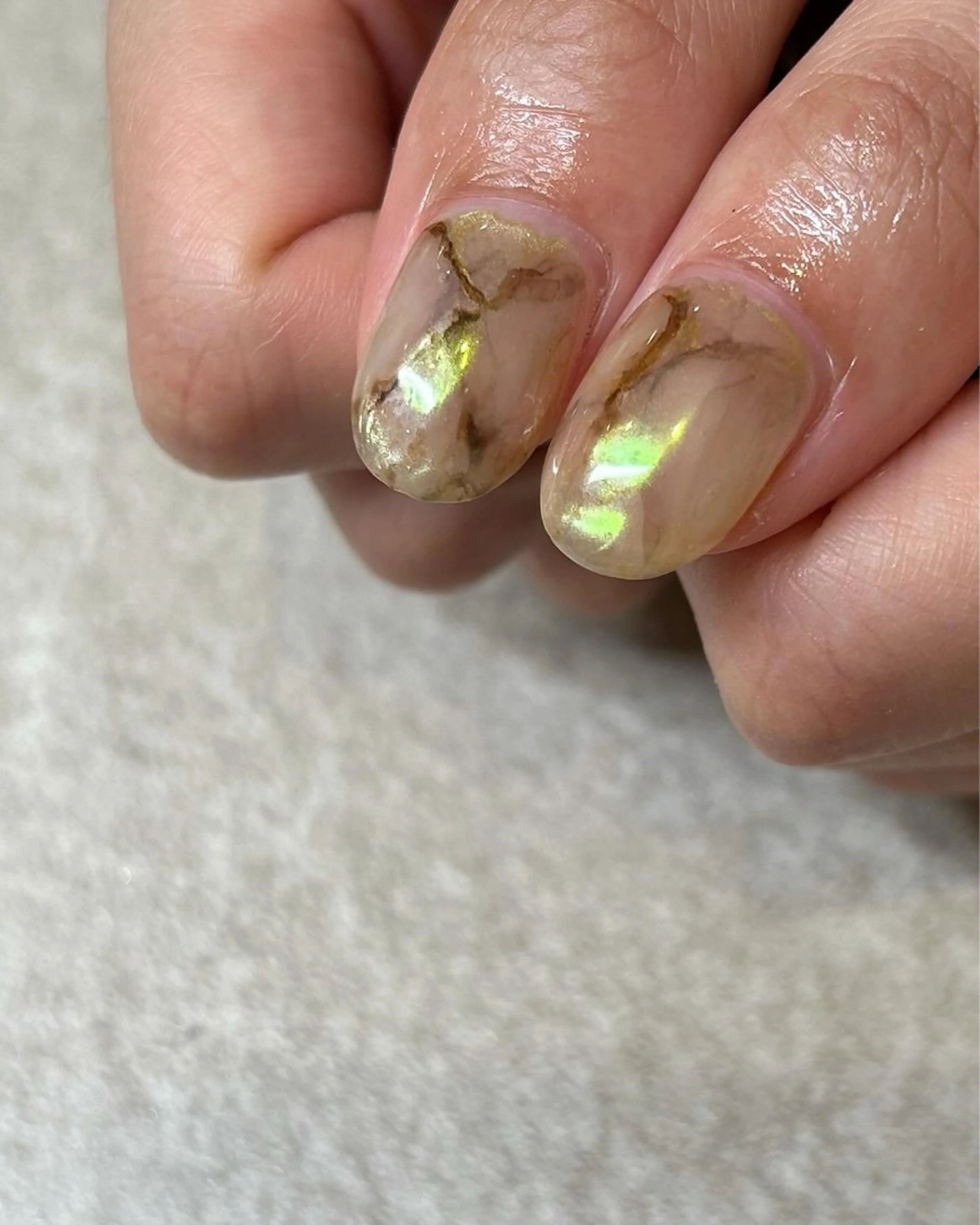 ネイル 大理石ネイル(マーブル) diarblue 茅ヶ崎のネイルデザイン